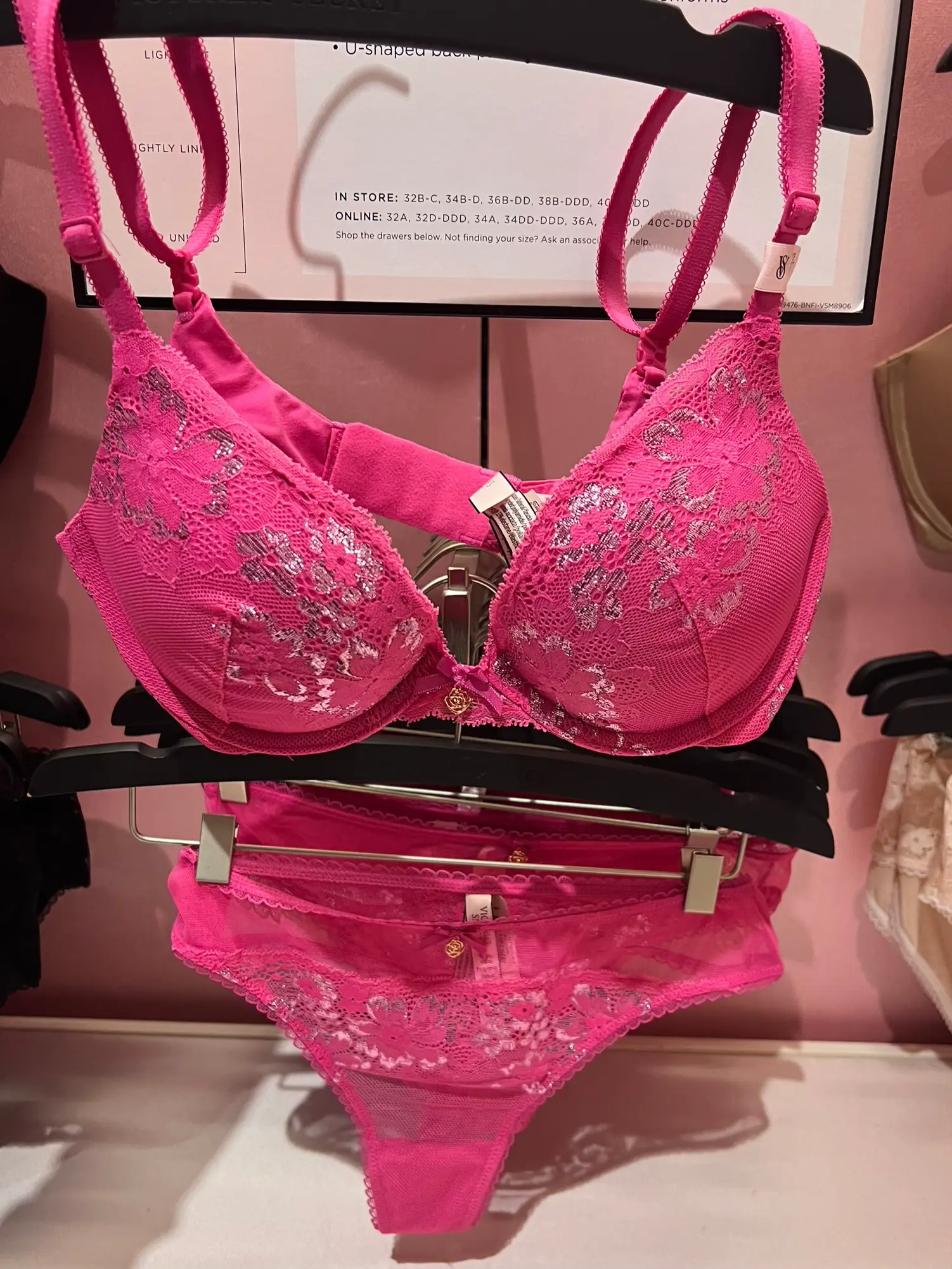 PINK - Victoria's Secret Victoria Secret Pink Lacey Bra sz 32B Blue - $20 -  From Vogue