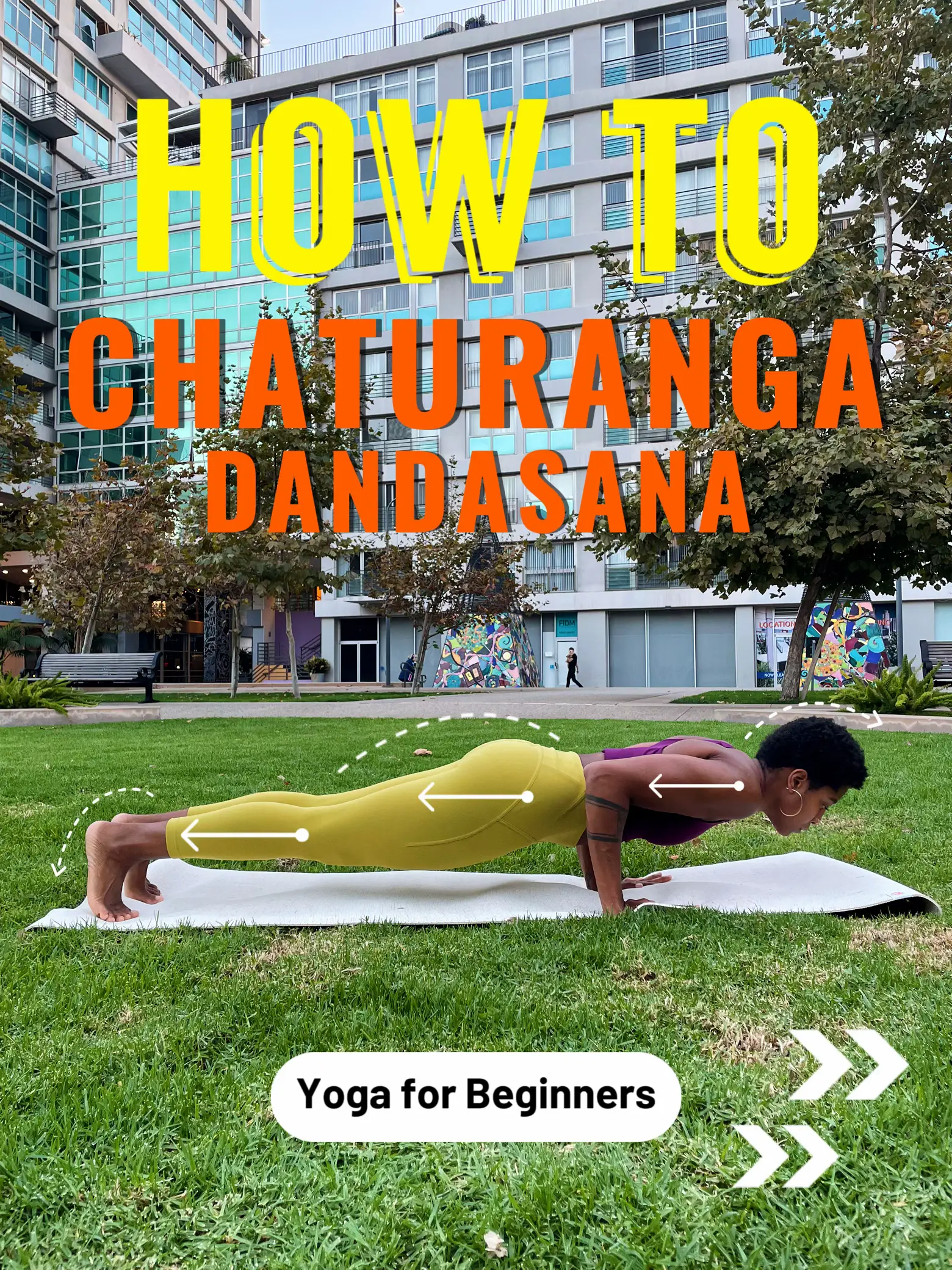 Chaturanga Practice - Yoga For Beginners 