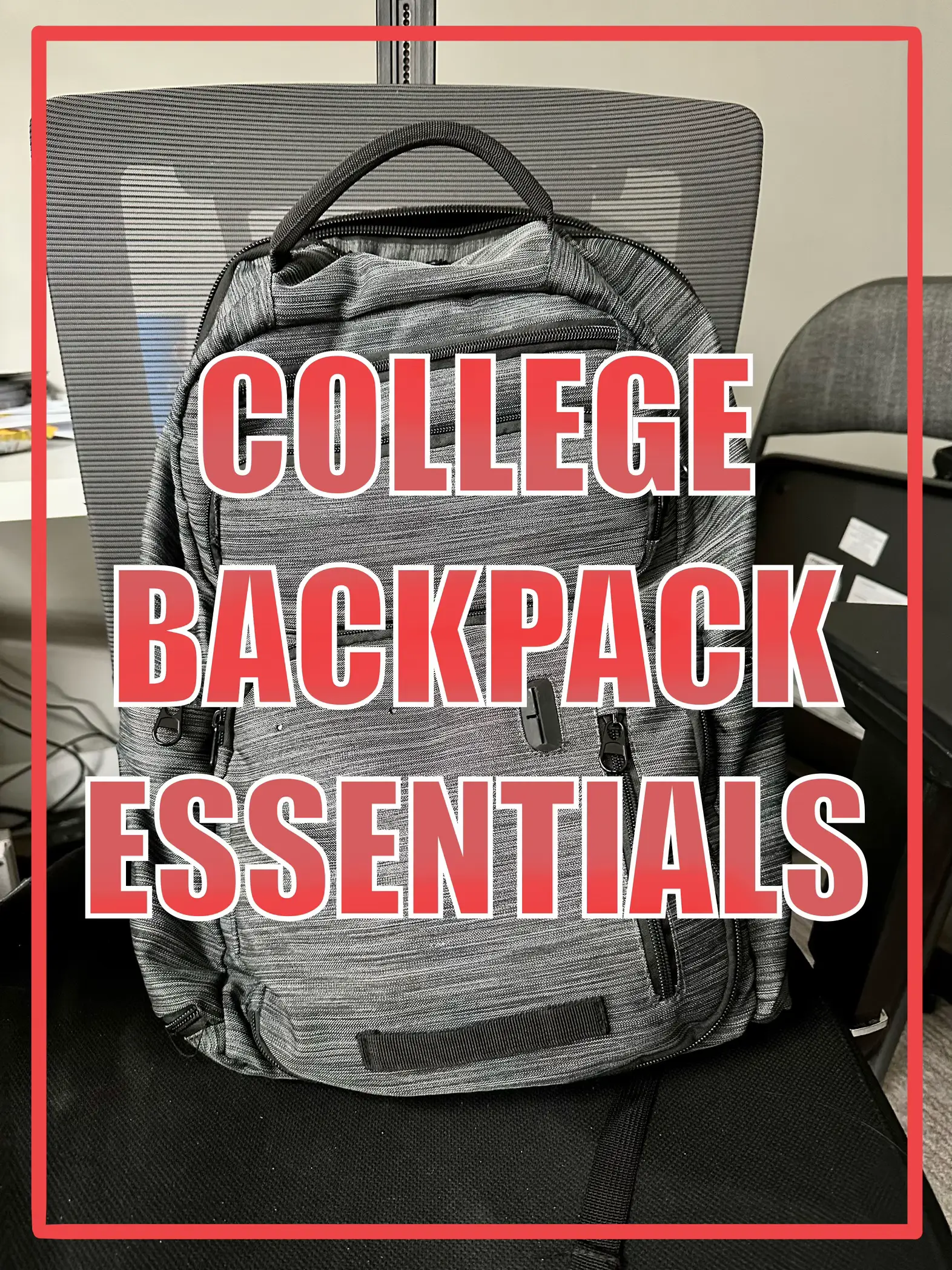 college backpack essentials 🎓 แกลเลอรีที่โพสต์โดย rebecca Lemon8