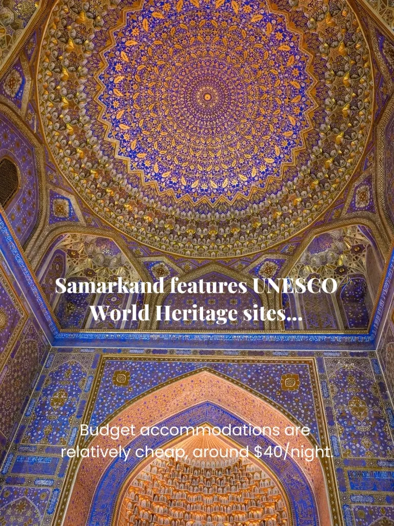 Best Places in Samarkand, Uzbekistan | HudsonAndEmilyが投稿した