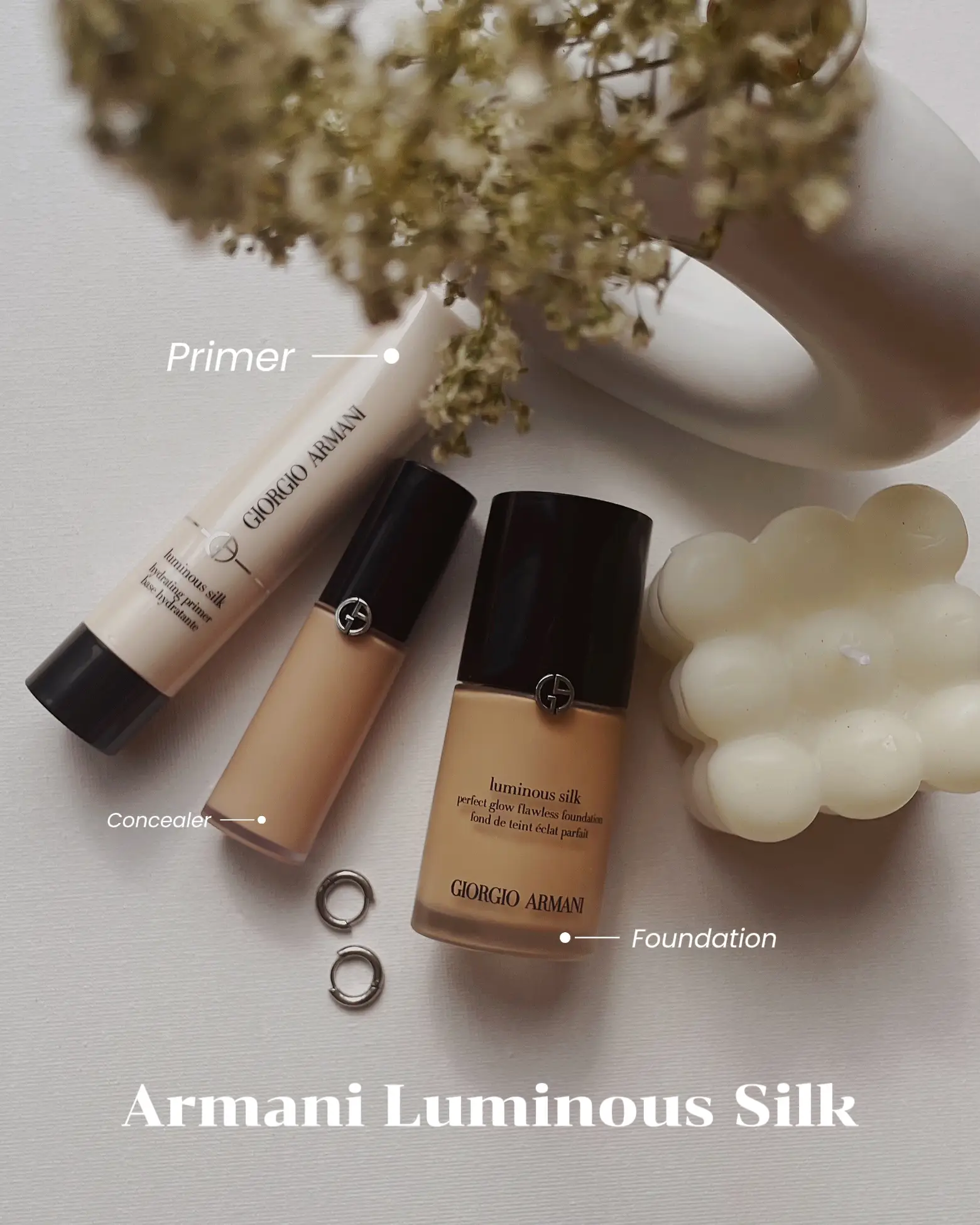 Best primer for giorgio 2024 armani luminous silk foundation