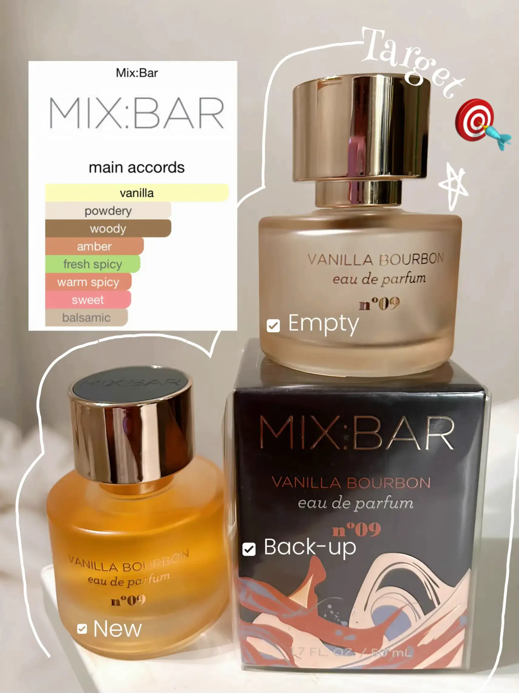 Mix:bar Edp Perfume - Vanilla Bourbon - 1.7 Fl Oz : Target