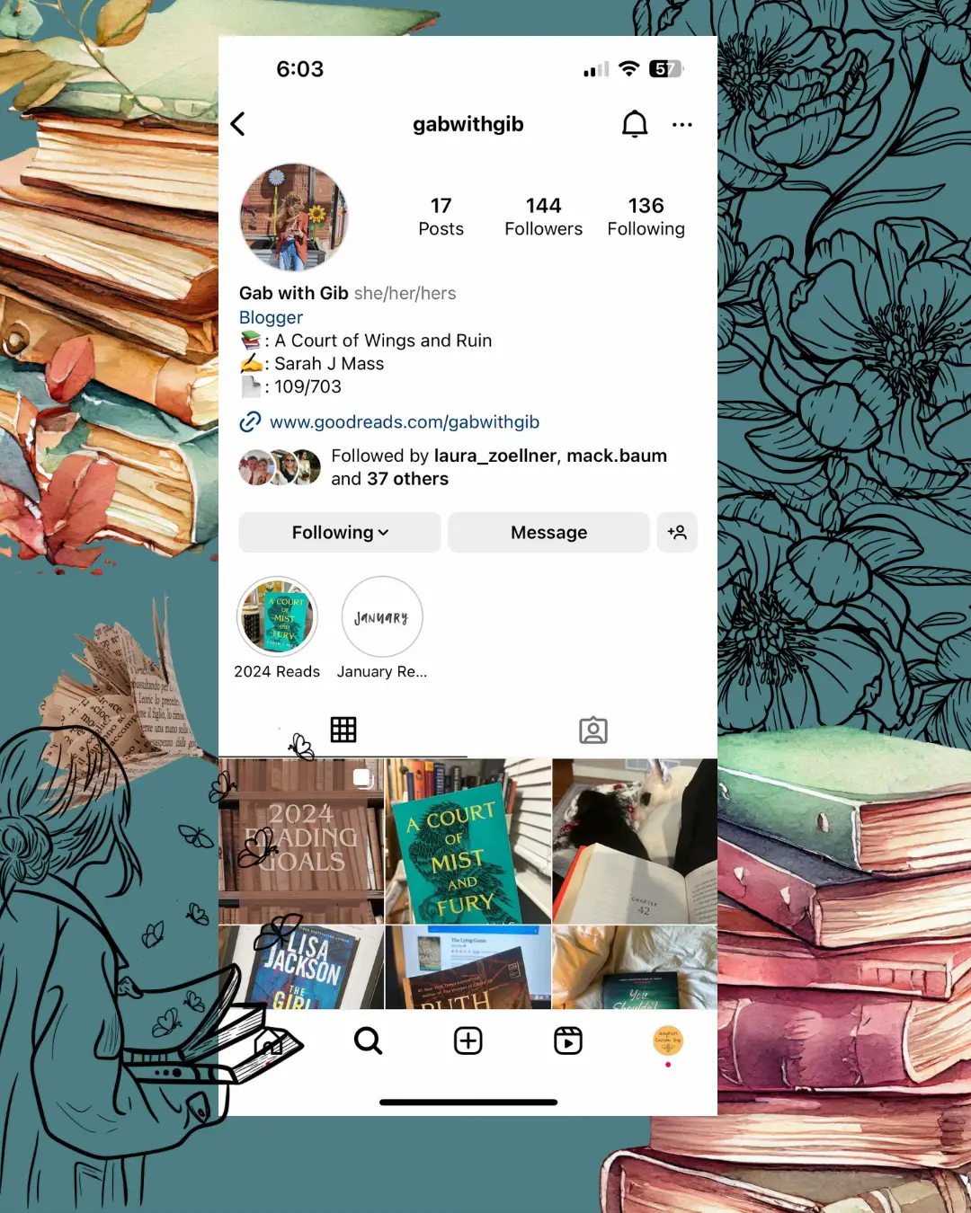 Frankie  Bookstagram on Instagram: Binding 13 + Keeping 13