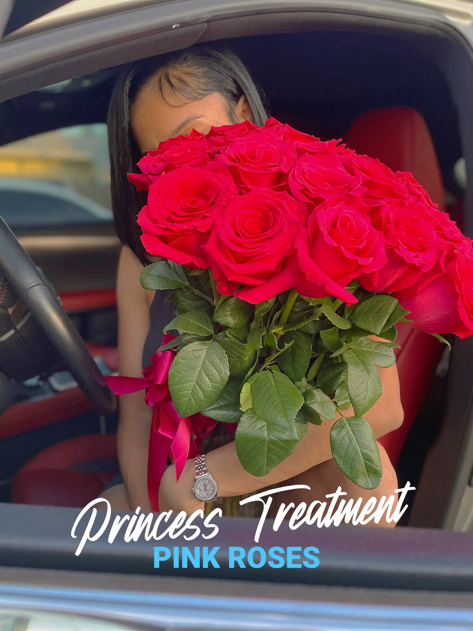 He said Princess Treatment Only 🥺🌹, Mini Bouquet Flowers