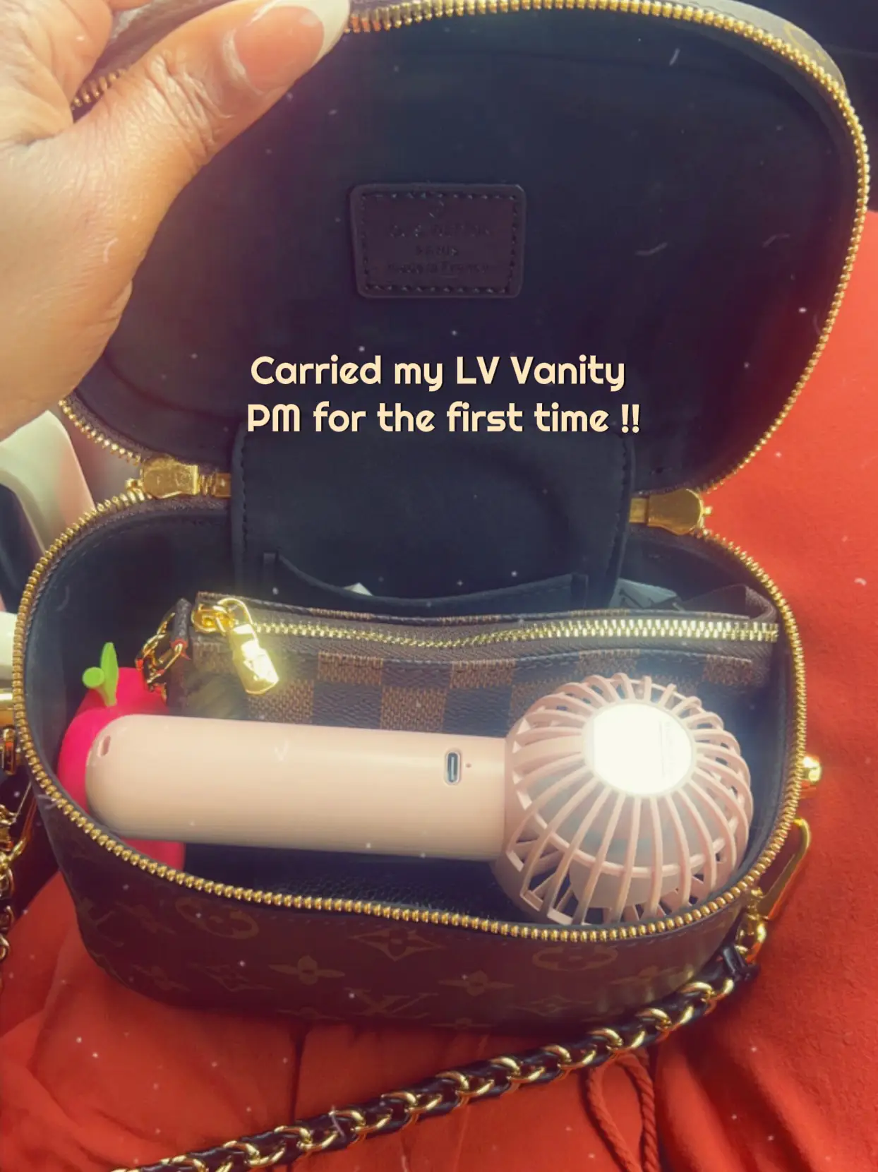 Louis Vuitton's Micro Vanity #louisvuittonbag #louisvuitton