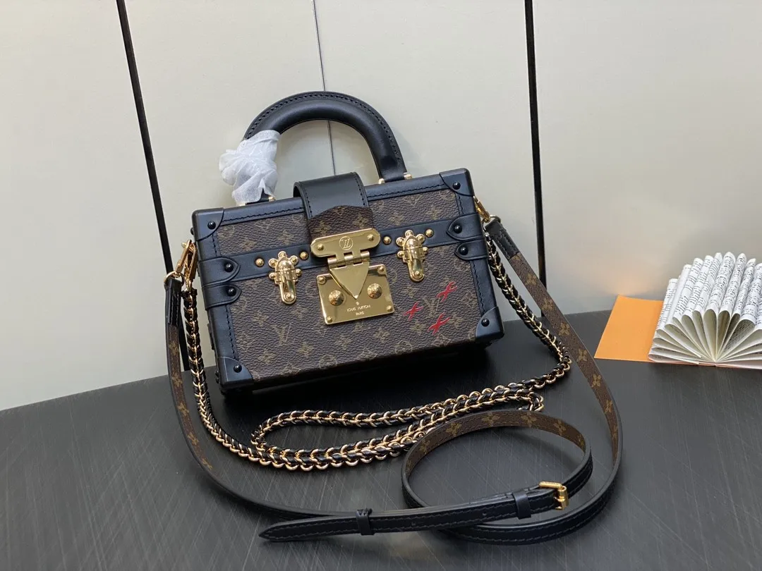 Louis Vuitton Petite Malle Malletage Bag Charm