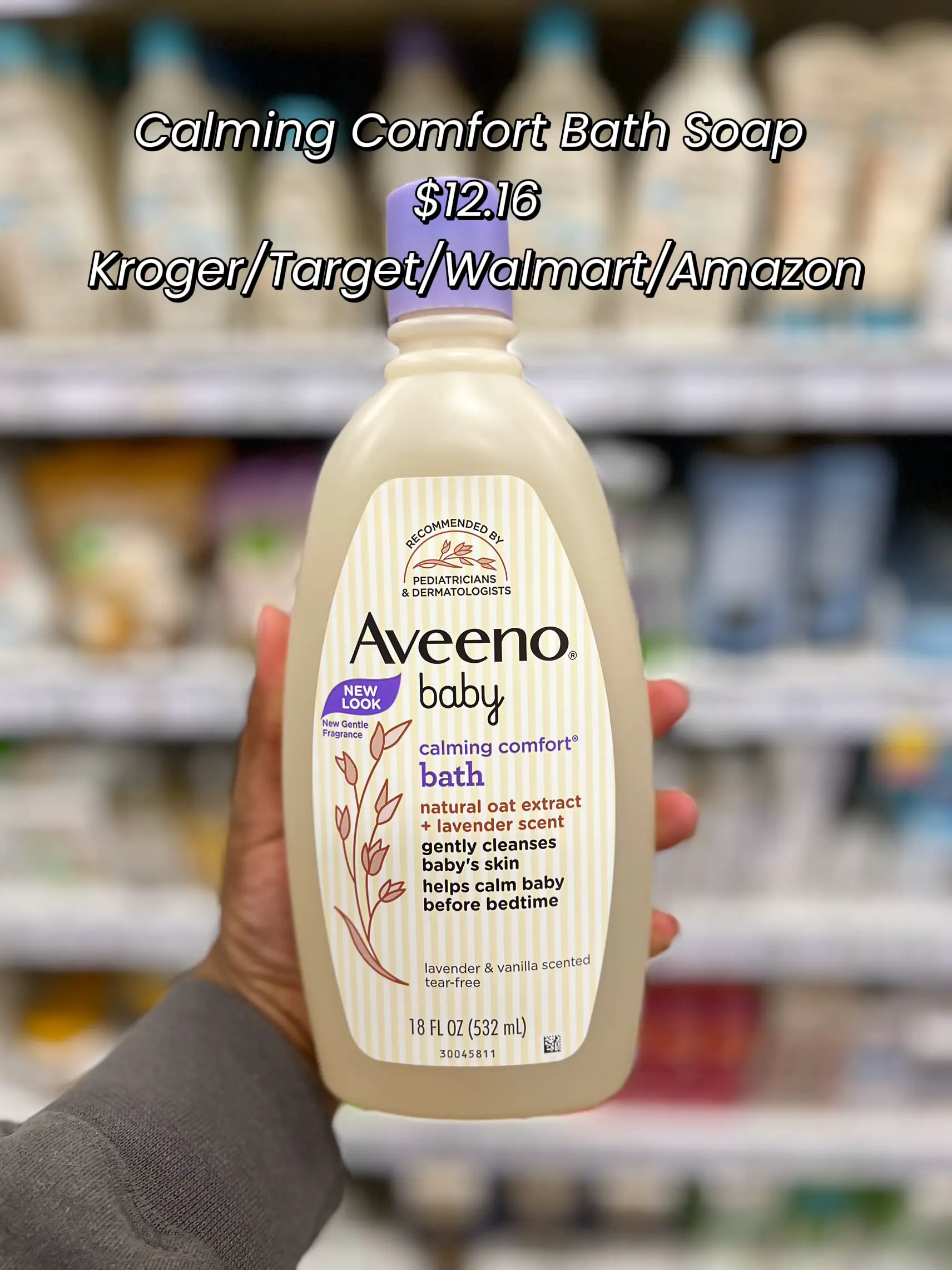 Aveeno Baby Wash & Shampoo, 18 fl oz - Kroger