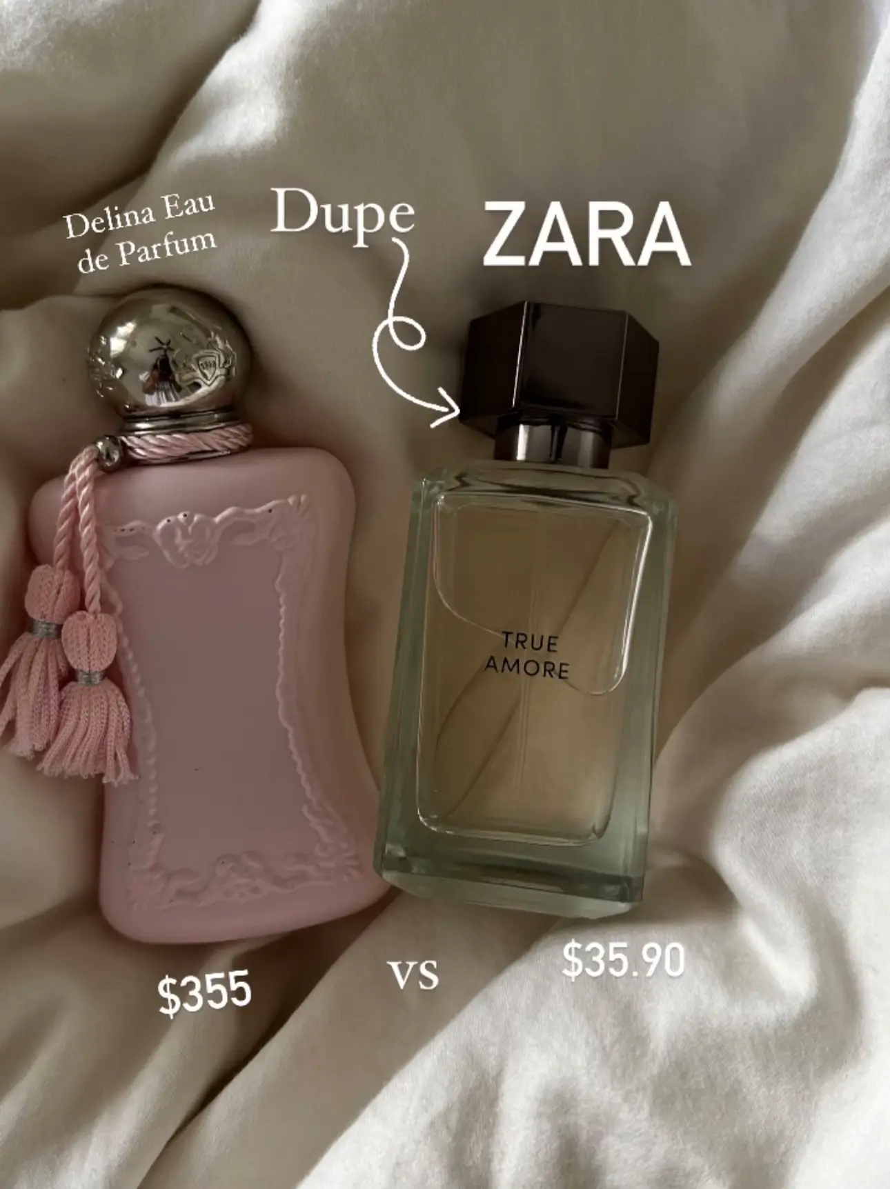 El perfume de Zara que es un dupe de uno de Louis Vuitton y que se