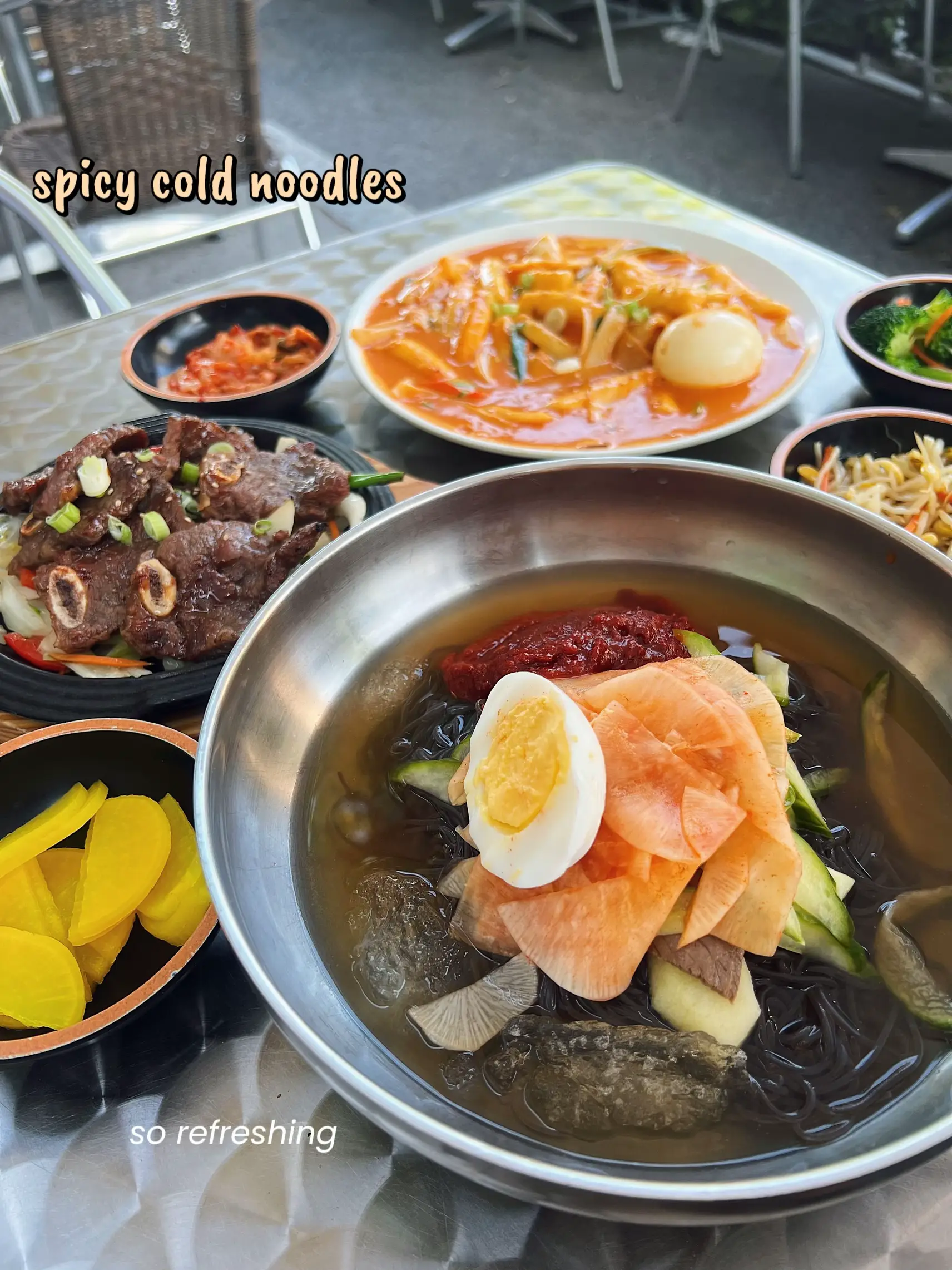 Naengmyeon – 냉면 I noodles freddi in stile coreano!