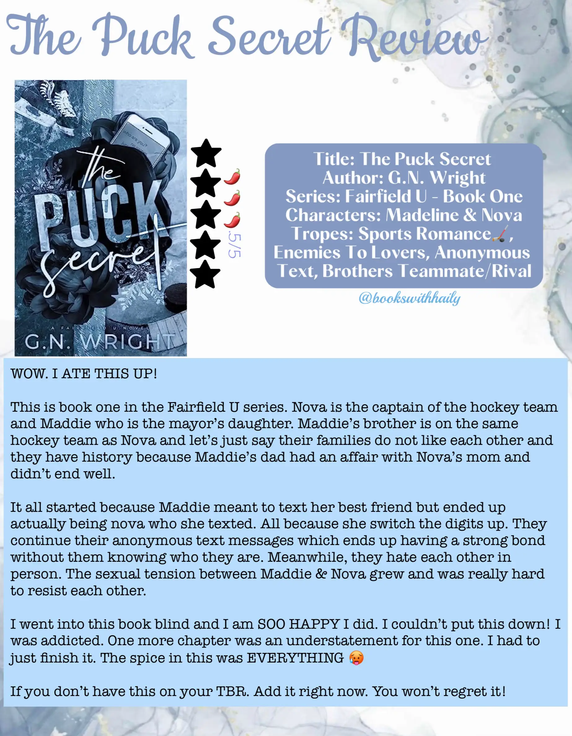 Book Review The Puck Secret - Lemon8 Search