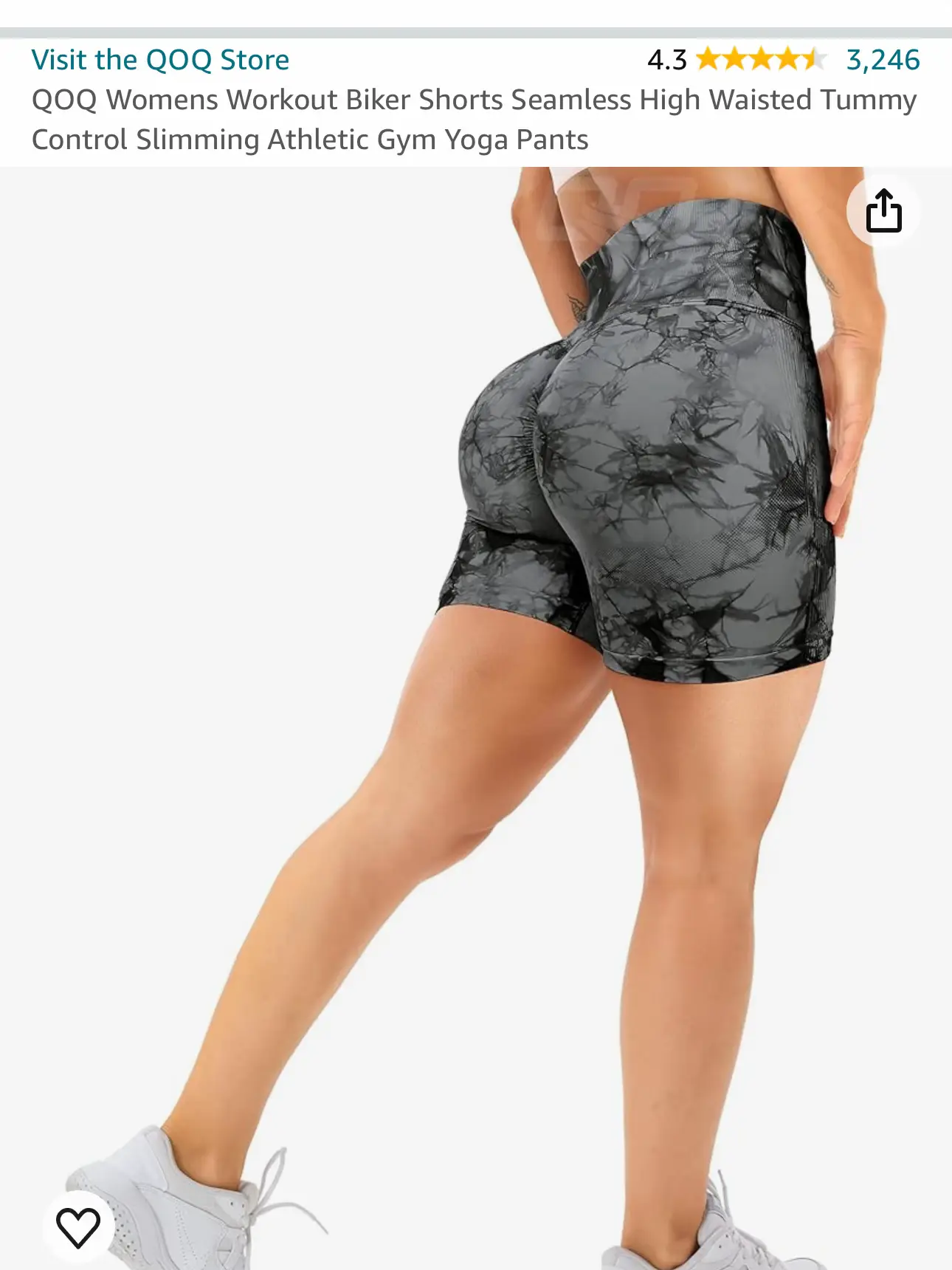 AUROLA Power Scrunch Butt Workout Shorts For Women Seamless Gym Shorts High  Waist Tummy Control Yoga Biker Shorts