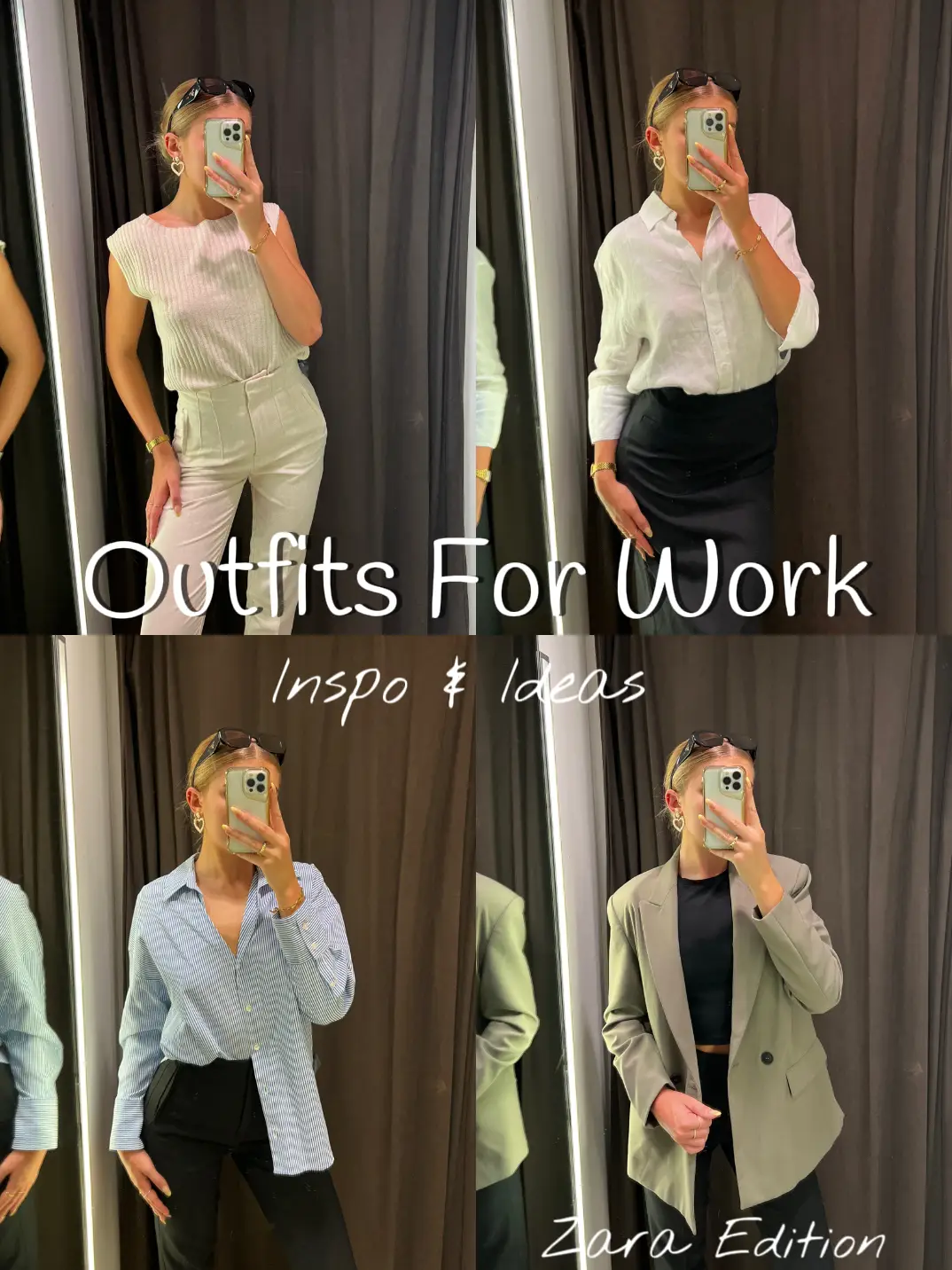 Zara pants  Fashionable work outfit, Stylish work outfits, Everyday  fashion outfits