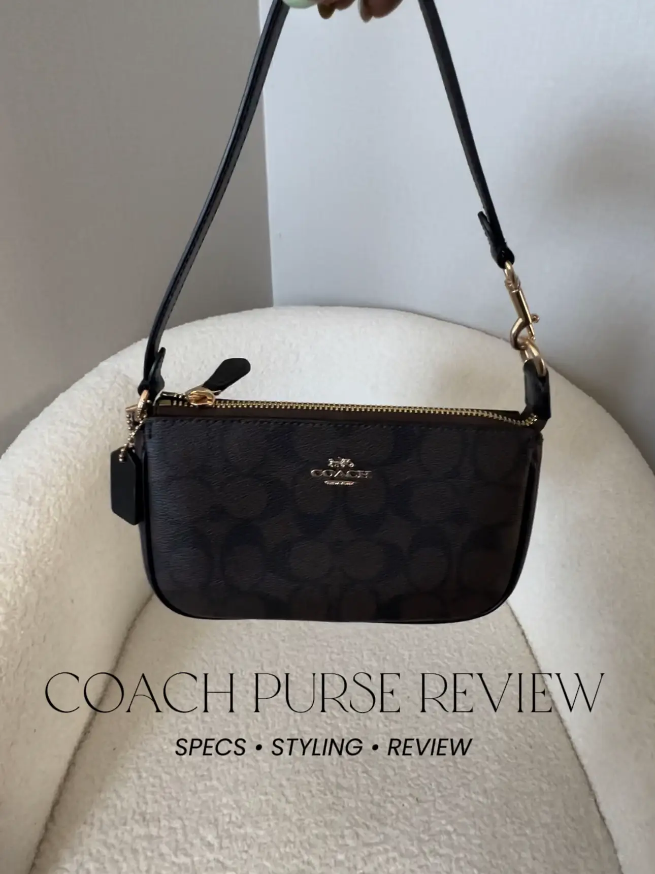 Coach discount hand wristlet