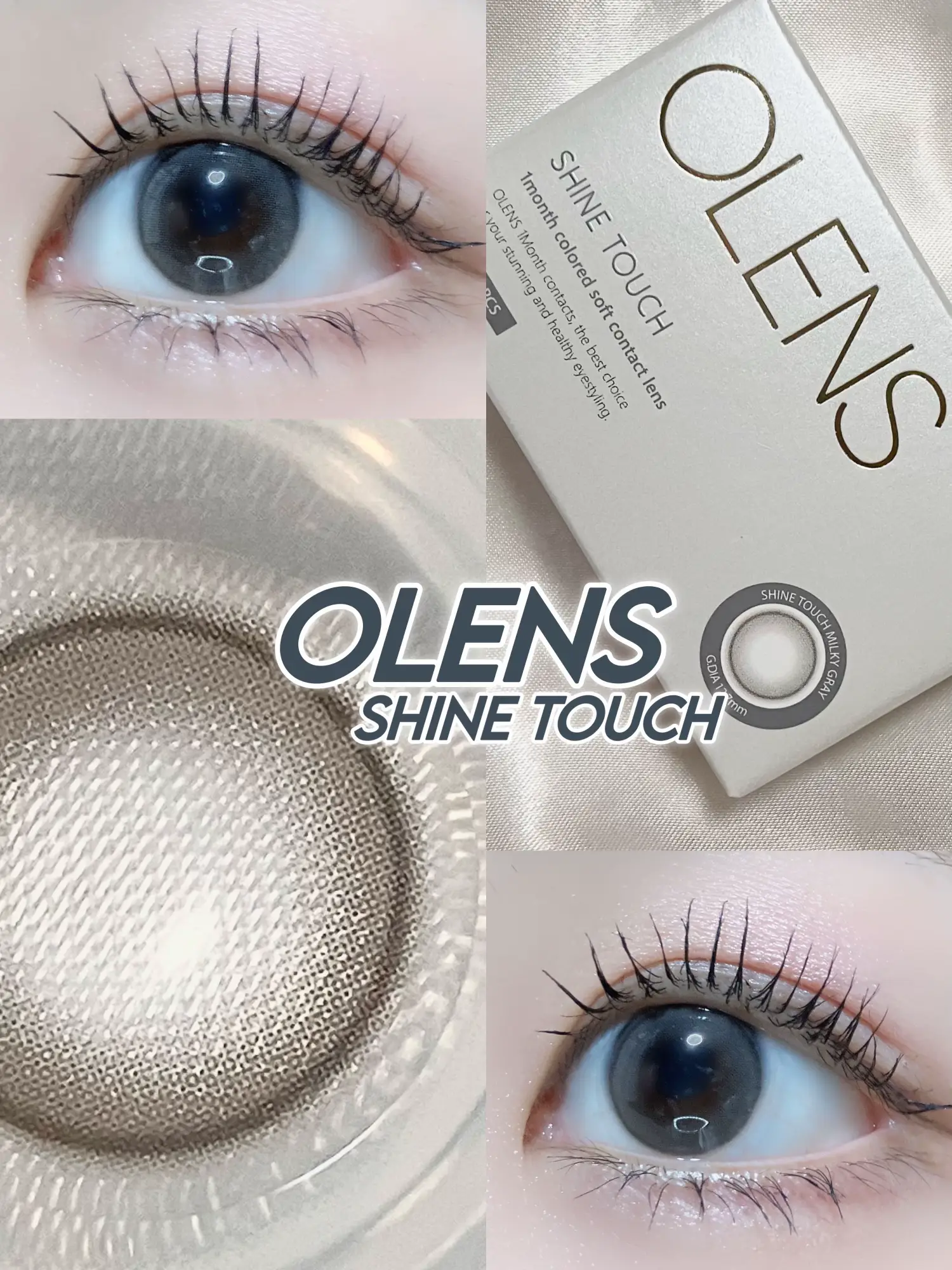 PR 】\ OLENS Milky gray with moist eyes    / | Gallery posted by