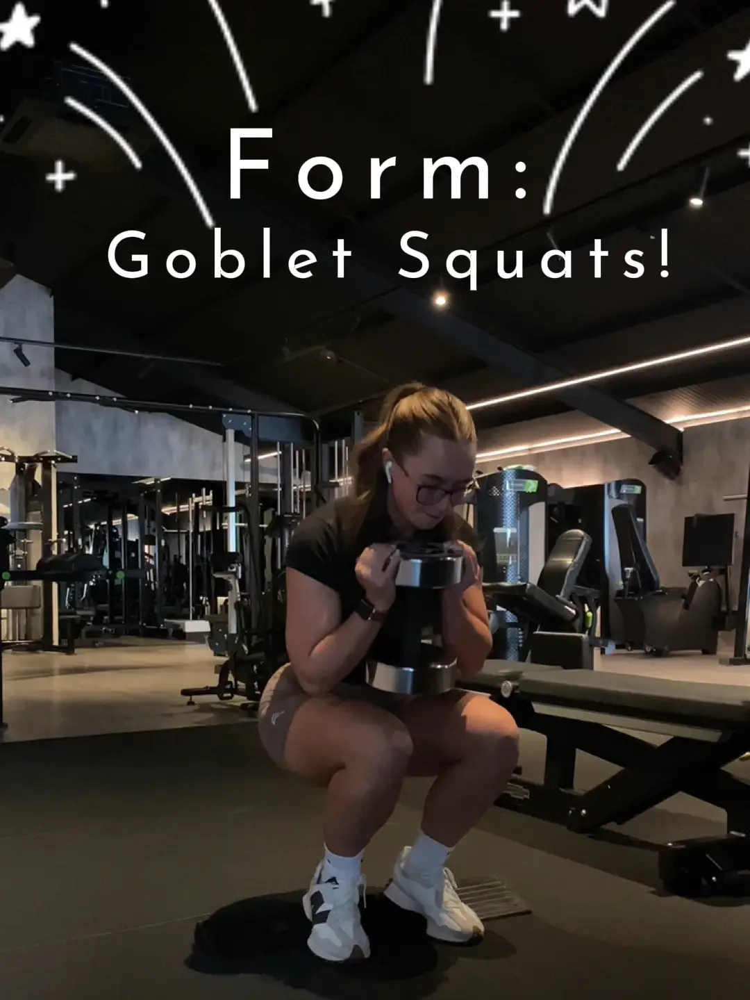 Dumbbell Goblet Squat: Video Exercise Guide & Tips