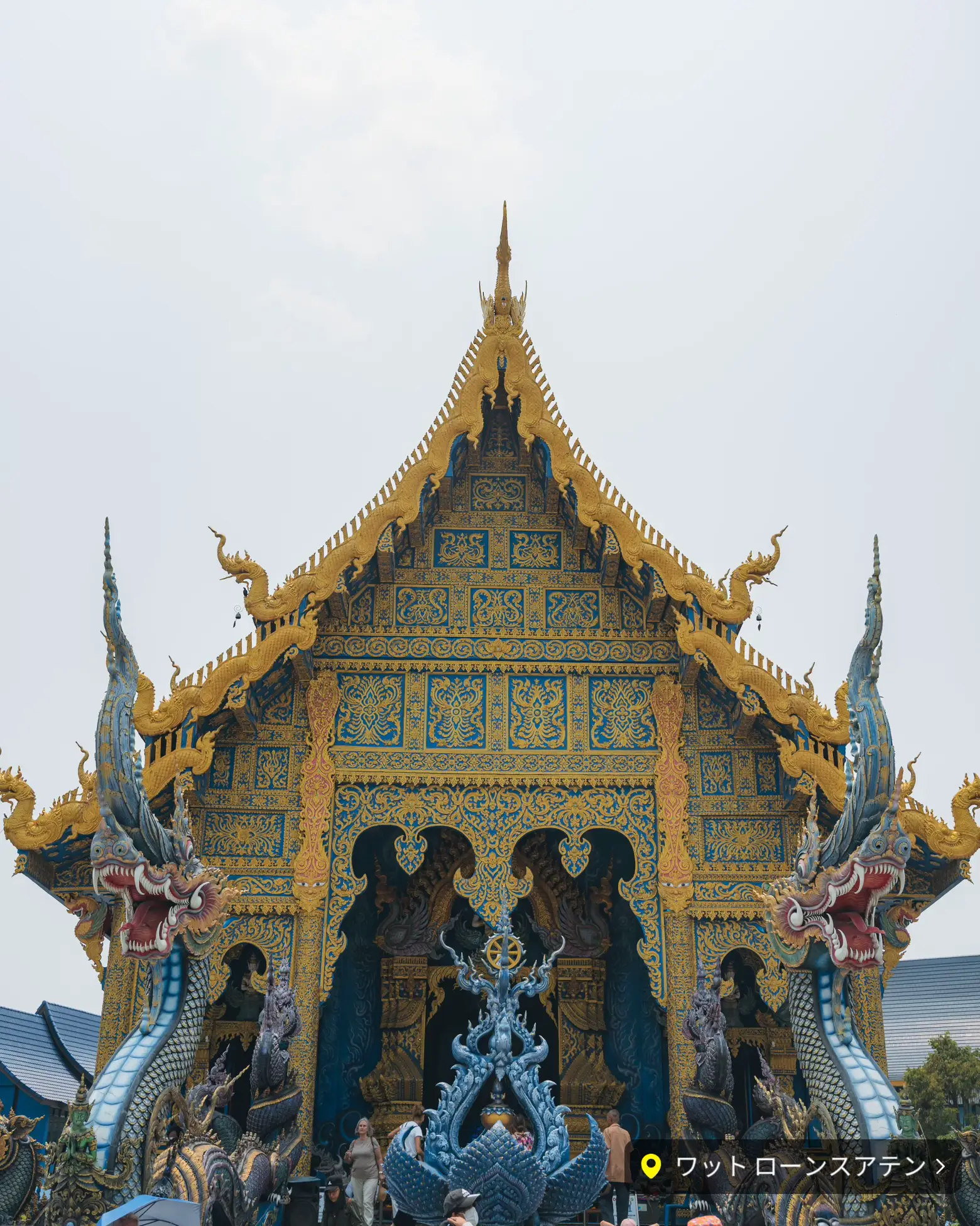 タイ】さすがタイ🇹🇭、こんなお寺見たことない！一度は行ってみたい青い寺！ | Moe ✈︎ 旅と絶景が投稿したフォトブック | Lemon8