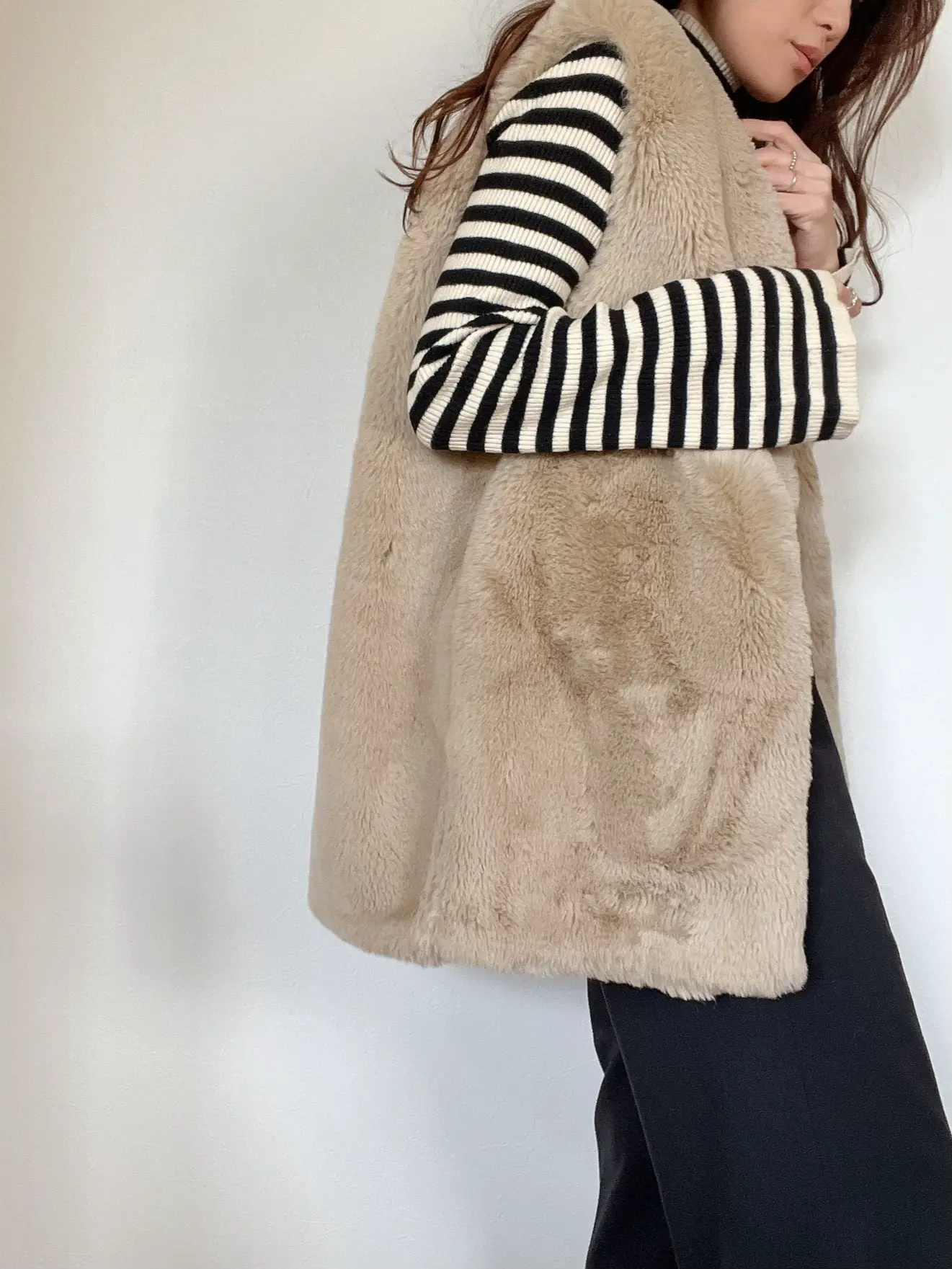 ミンク ✨ベスト ジレ はおりもの ジレにリメイク✨ | 国立毛皮 ミンク ✨ベスト ジレ はおりもの ジレにリメイク✨ | 国立毛皮