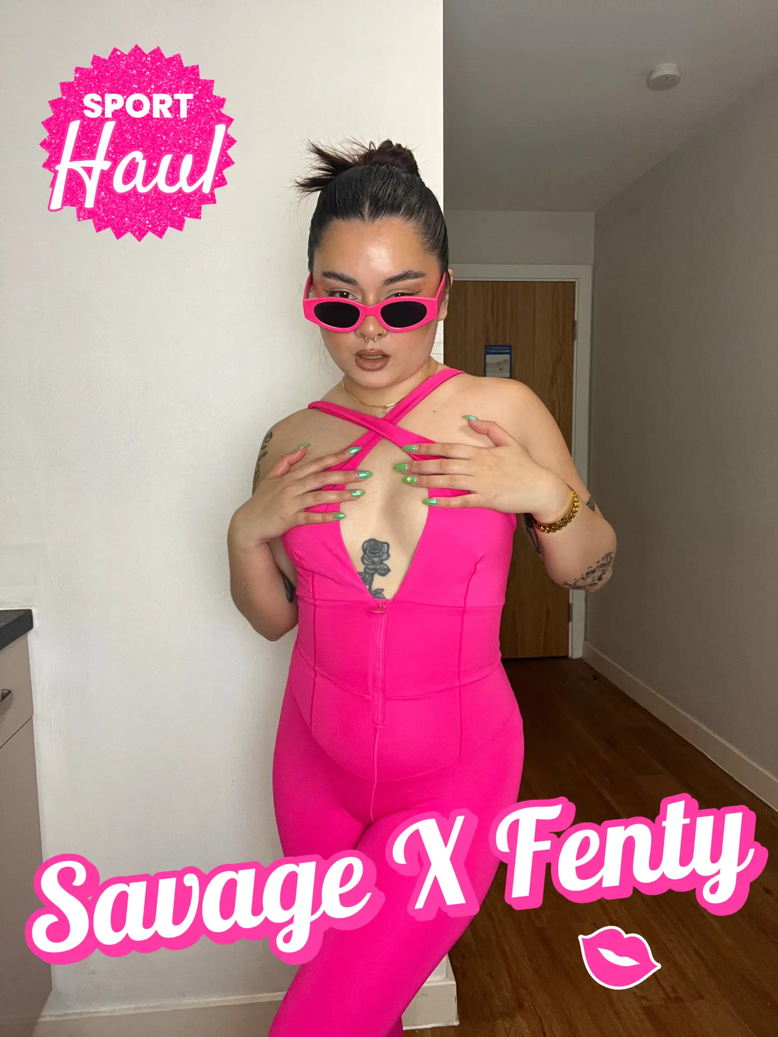 $8/mo - Finance Savage x Fenty Womens Curve Alert High-Waist Rib