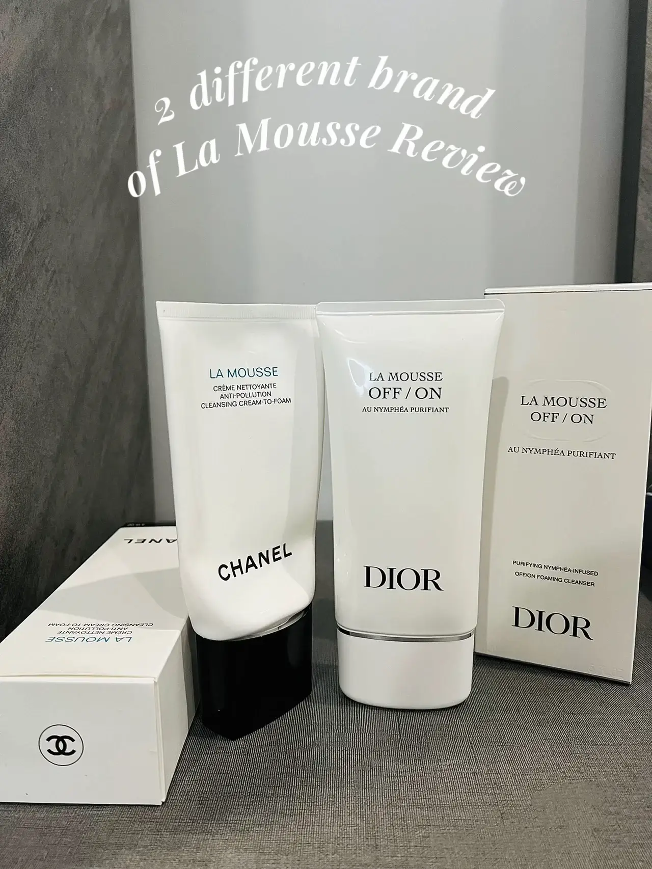 la mousse anti pollution cleansing cream to foam