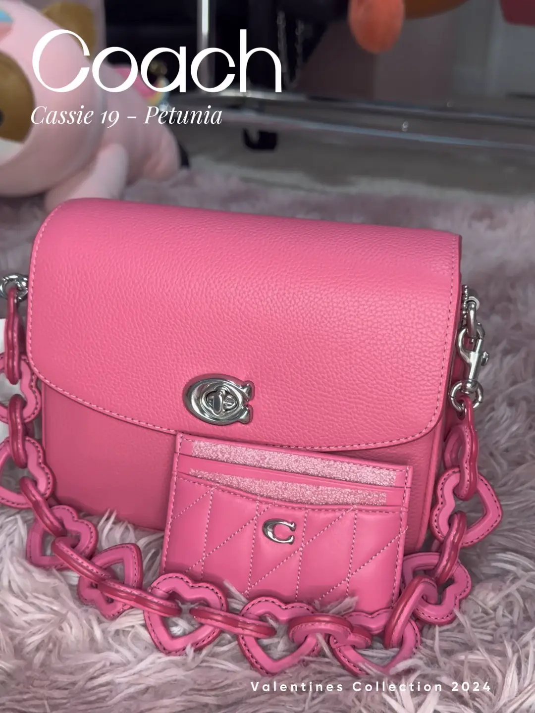 Coach cassie aurora online pink