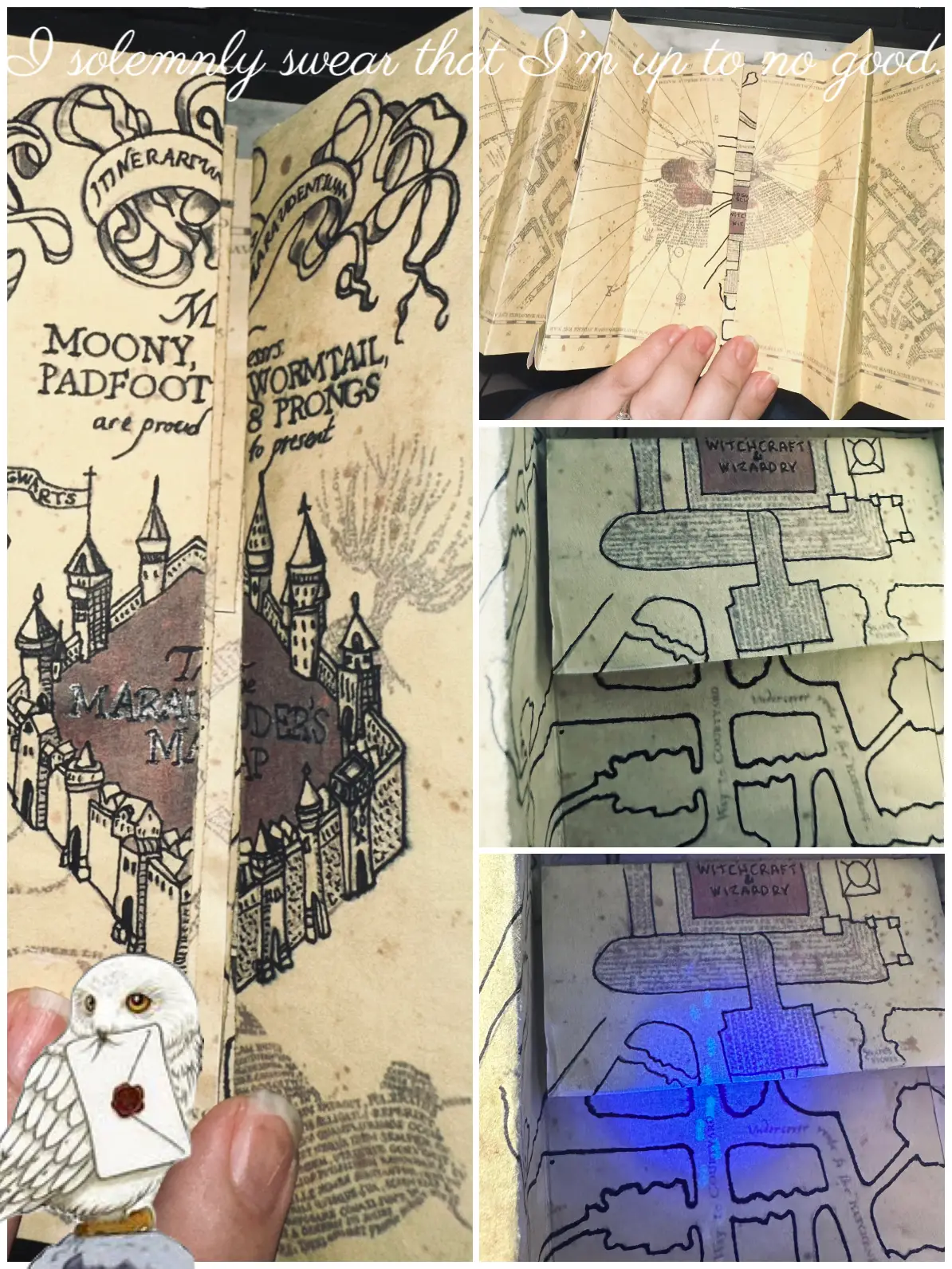 Hogwarts Castle Marauders Map by LittleFallingStar on DeviantArt