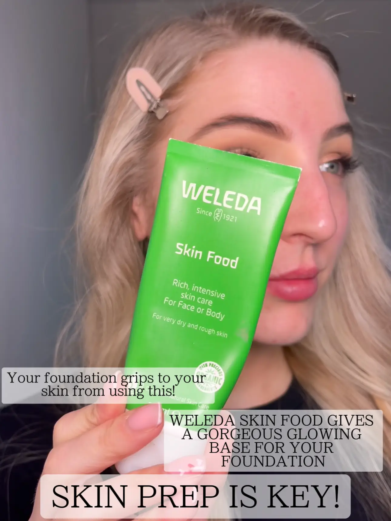 Weleda Skin Food Glow Makeup Tutorial 