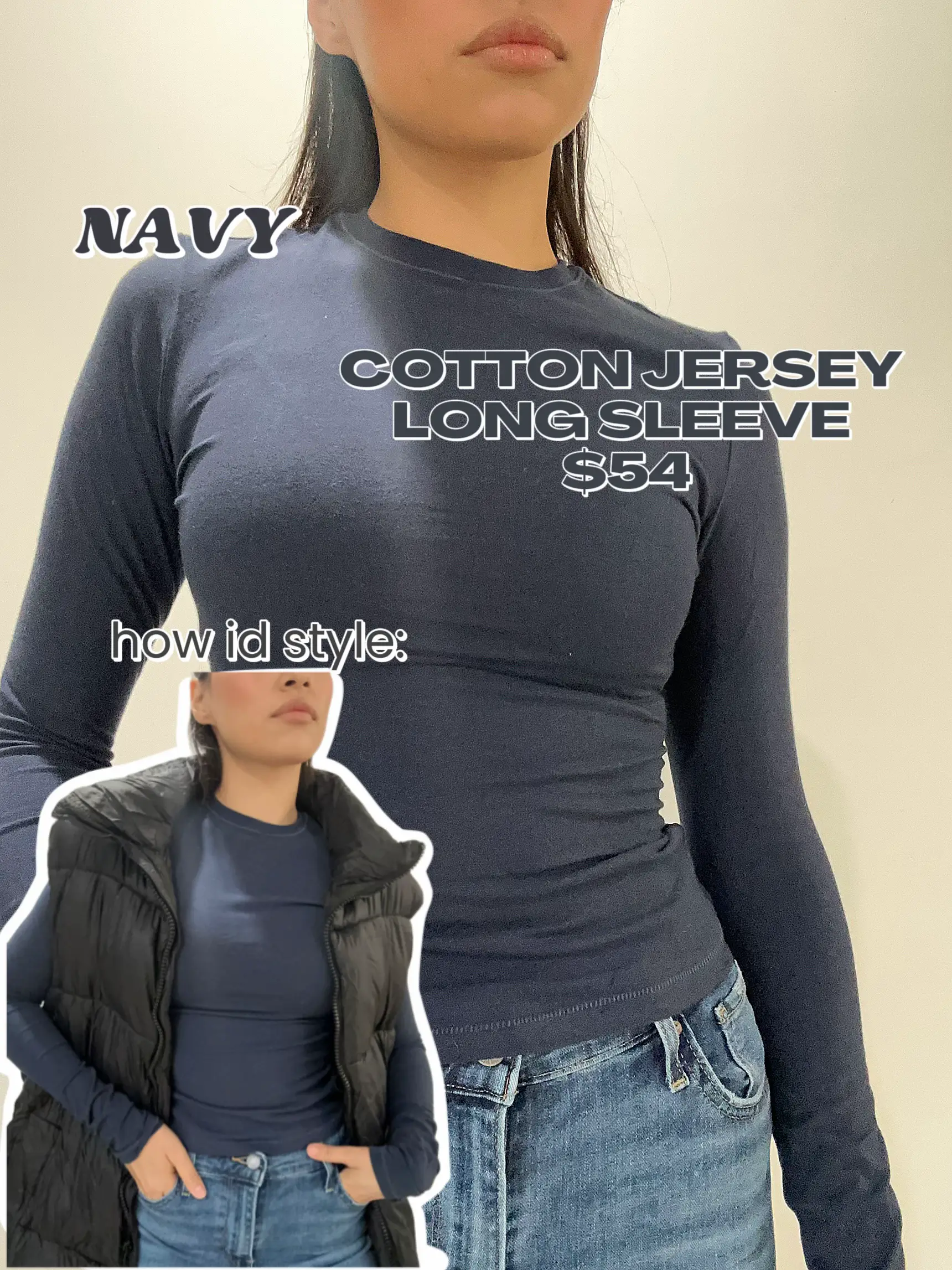 skims Cotton Jersey Long Sleeve T-Shirt - Light Grey, SKIMS