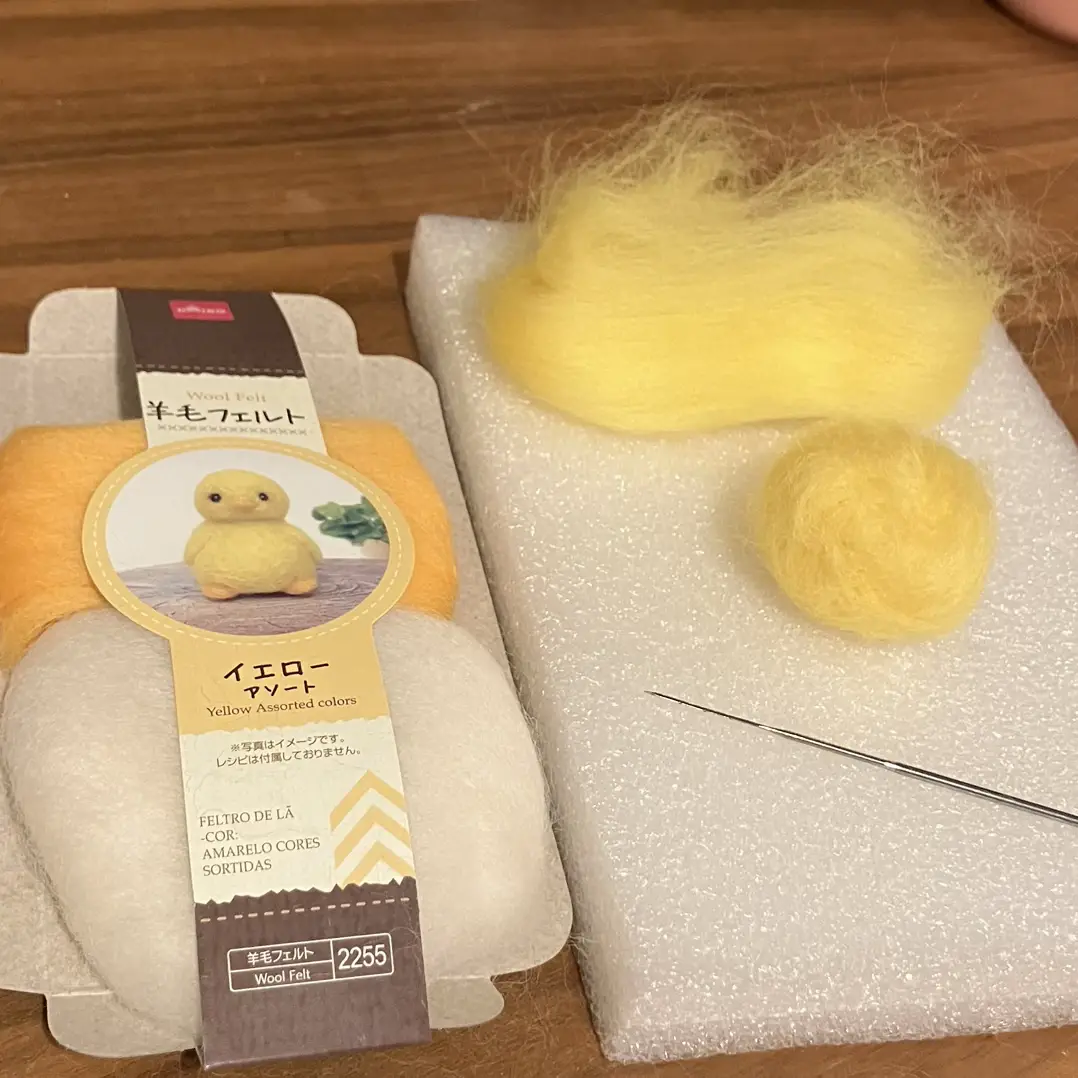 羊毛フェルトあーちゃん プロフ見てね('-'*)♪様