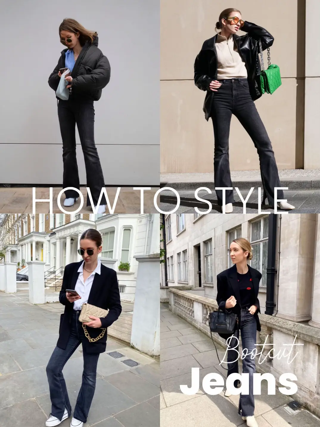 How to Style Bootcut Jeans  7 Outfit Ideas with Bootcut Jeans 