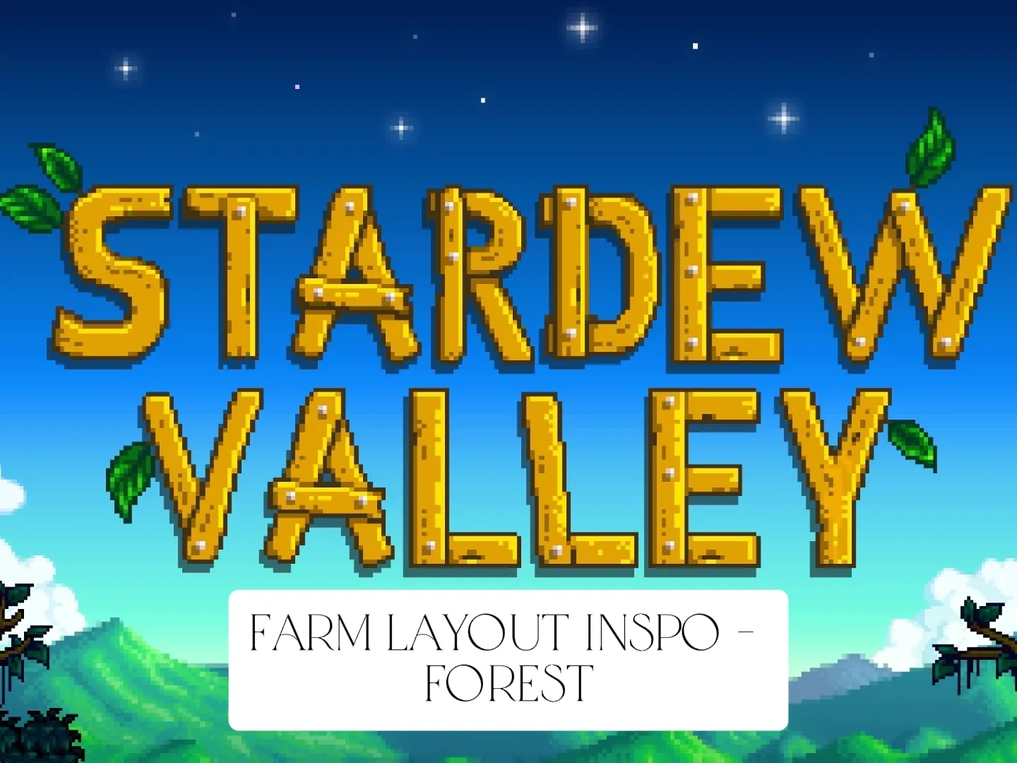 Stardew Valley Riverbend Layout - Lemon8 Search