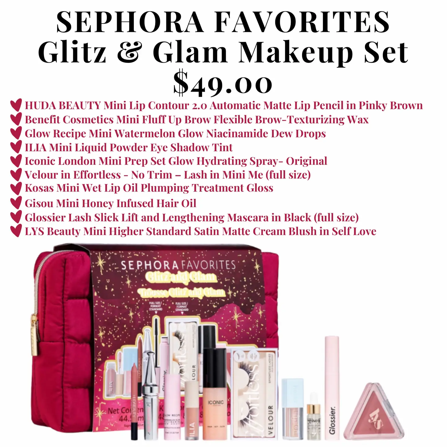 Glitz and Glam Makeup Set - Sephora Favorites