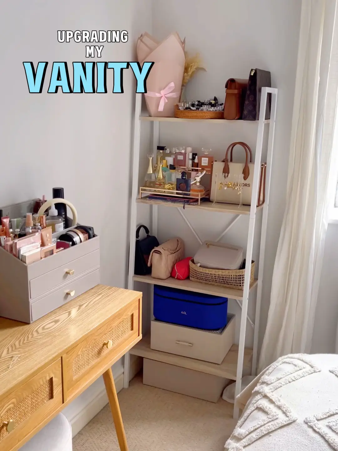 How I Organize My Vanity
