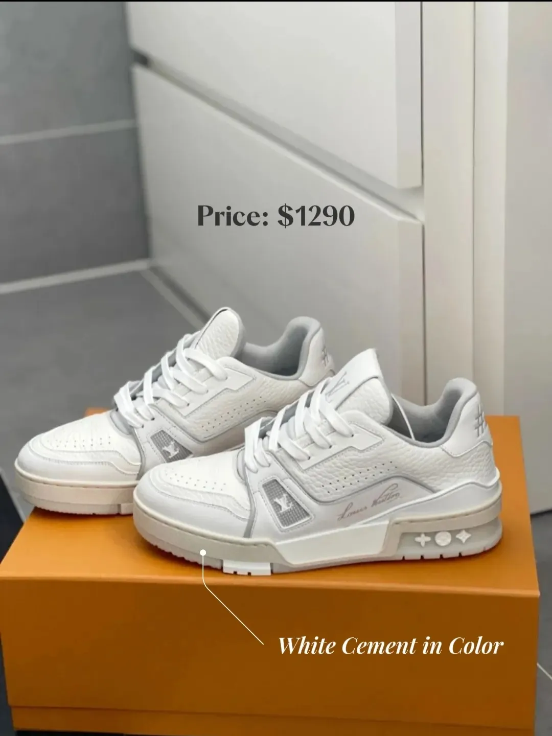 Shoe Recommendation: LV Trainer White