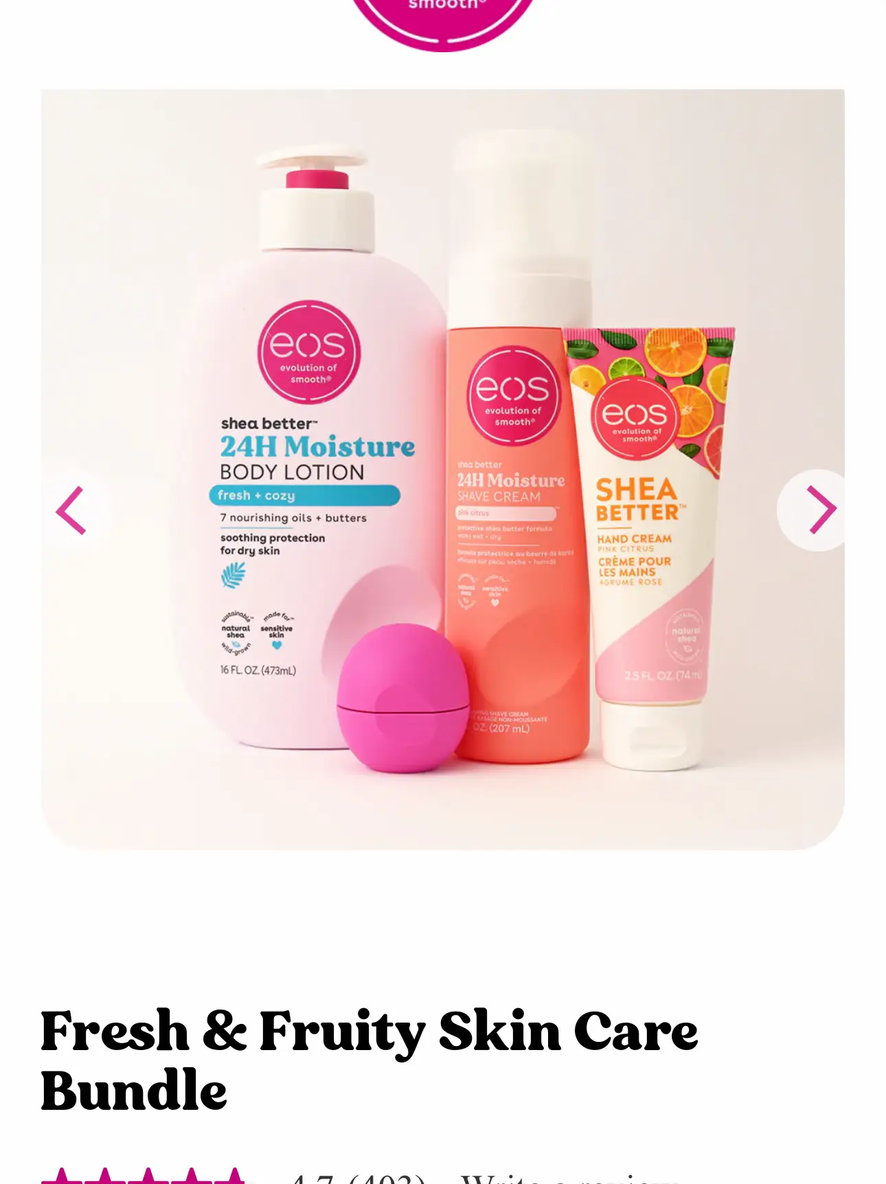 Fresh & Cozy Hand Cream – eos