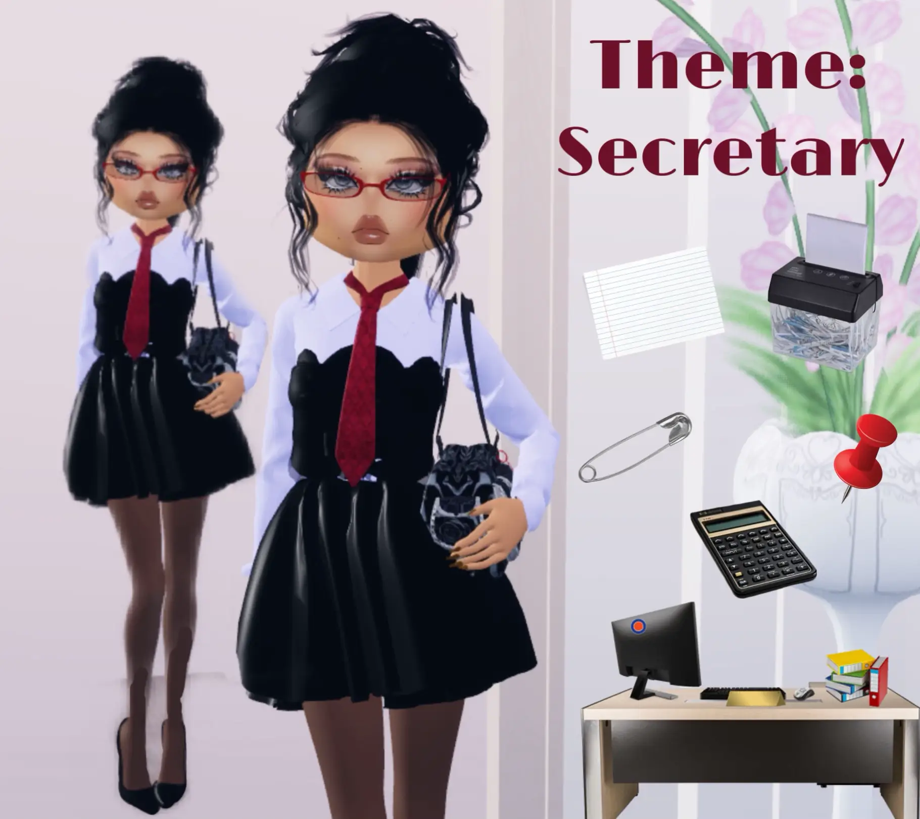 DTI Roblox Outfit Inspo, Theme: Secretary | Gallery posted by 
