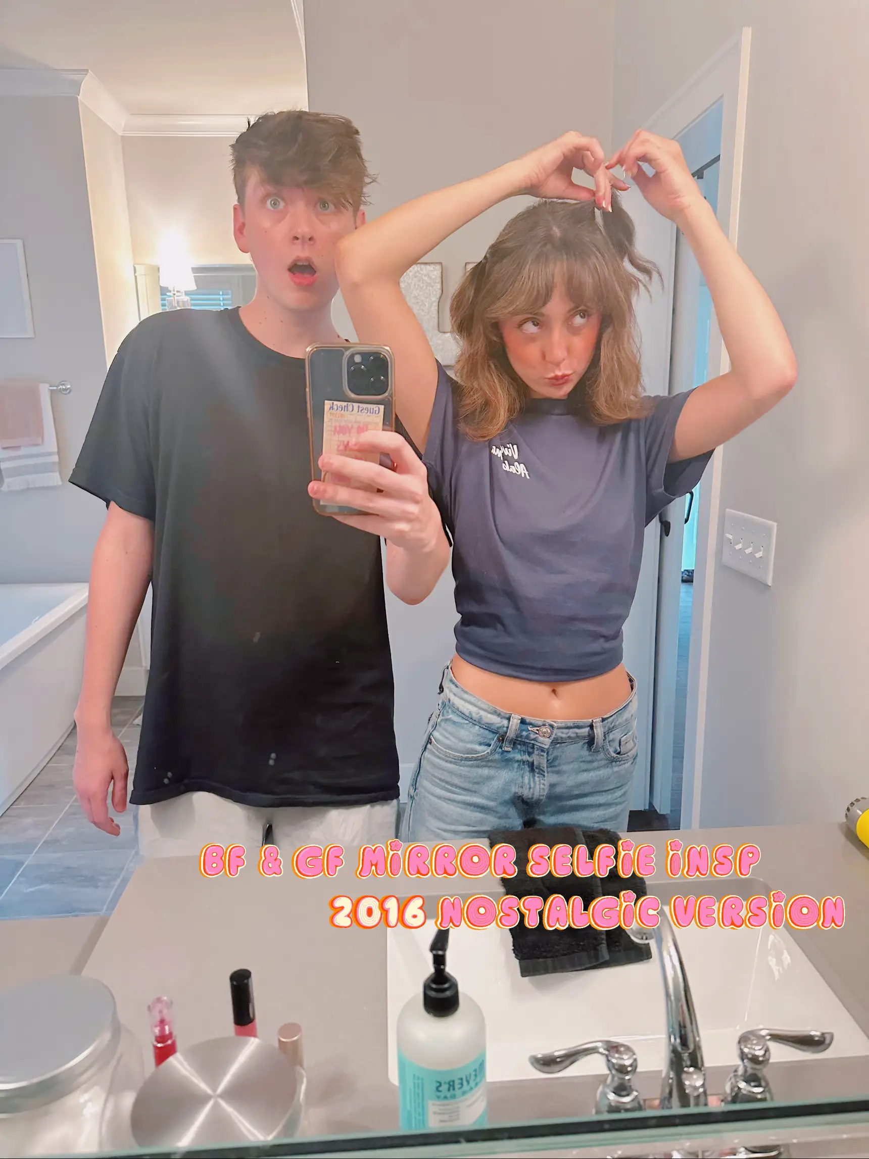 Fake Bf Gf Mirror Pics in Yhe Dsrk - Lemon8 Search