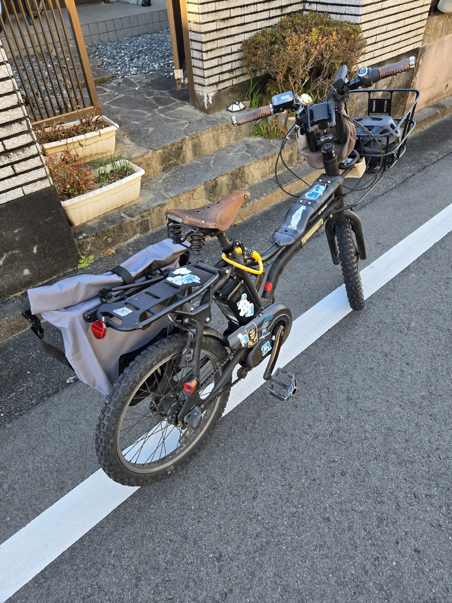 196?20インチ、前かご後チャイルドシート、2人乗り、3人乗り