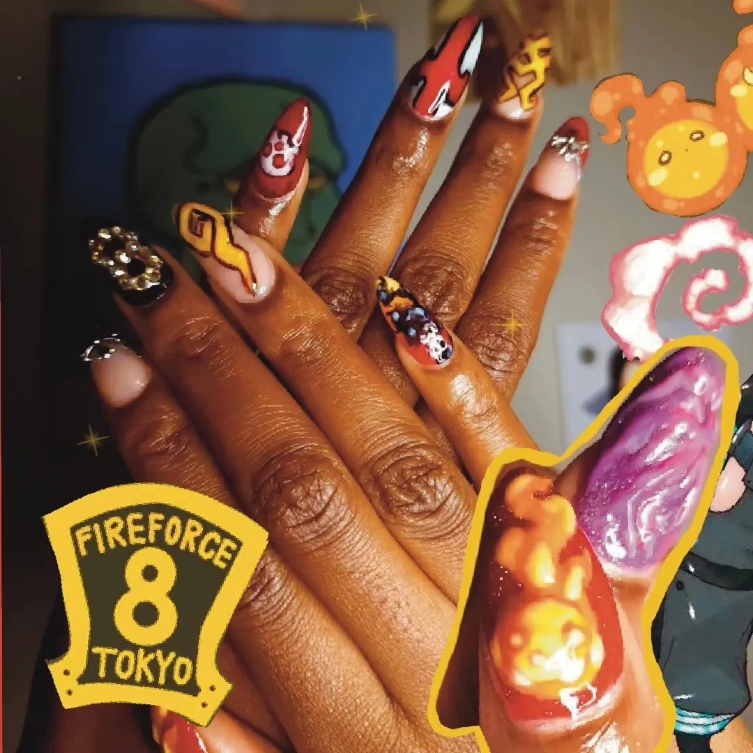 FIRE FORCE, ANIME NAILS, Gallery posted by BigMango