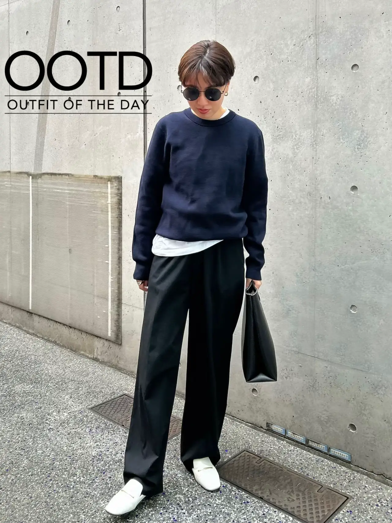 UNIQLOメンズセーターでスタイルアップ🖤】 | chanri-/365日細見えが