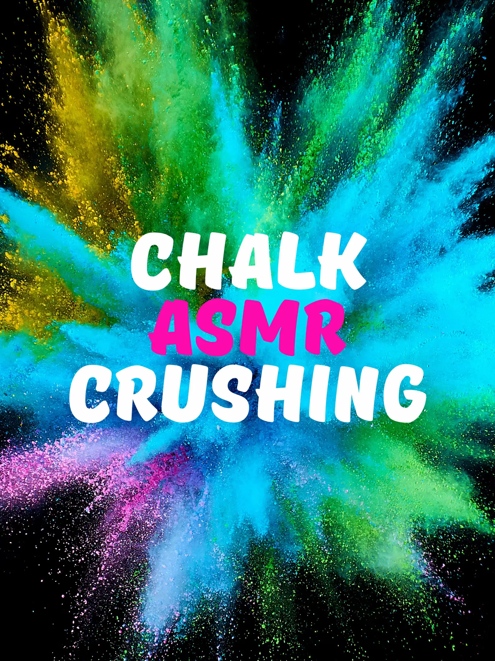 First Gym Chalk Crush *ASMR* 