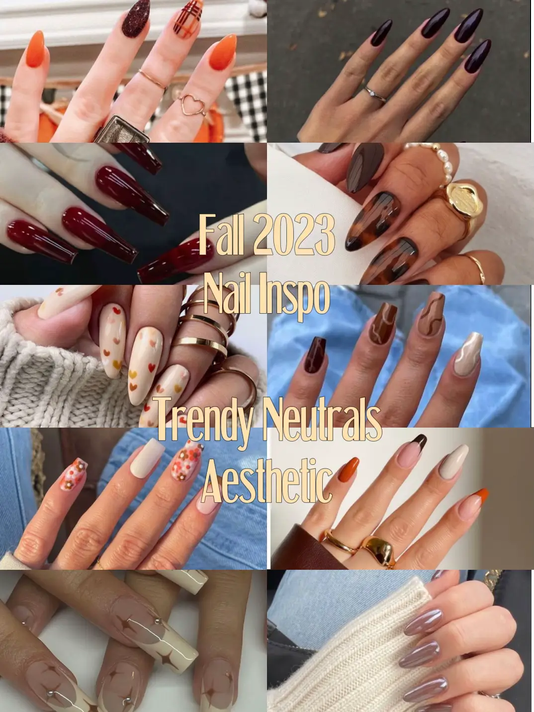 20 top Trending nail art for fall 2023 ideas in 2024