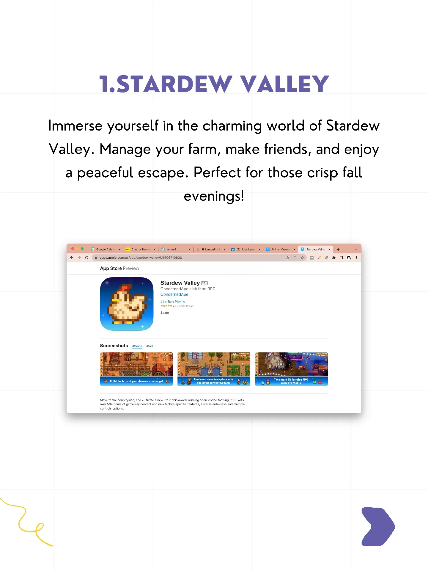 Stardew Valley+ on the App Store