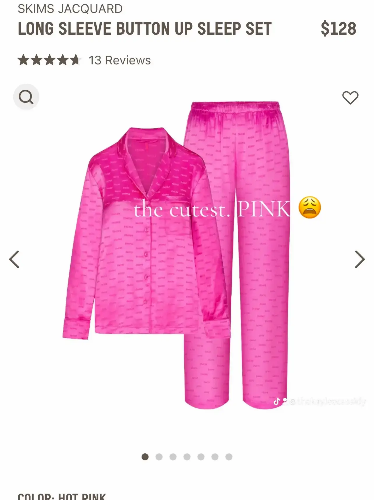 fast delivery Victoria Secrets Bling Embellished “PINK” Polka Dots Flare  Yoga Pants RARE Y2K