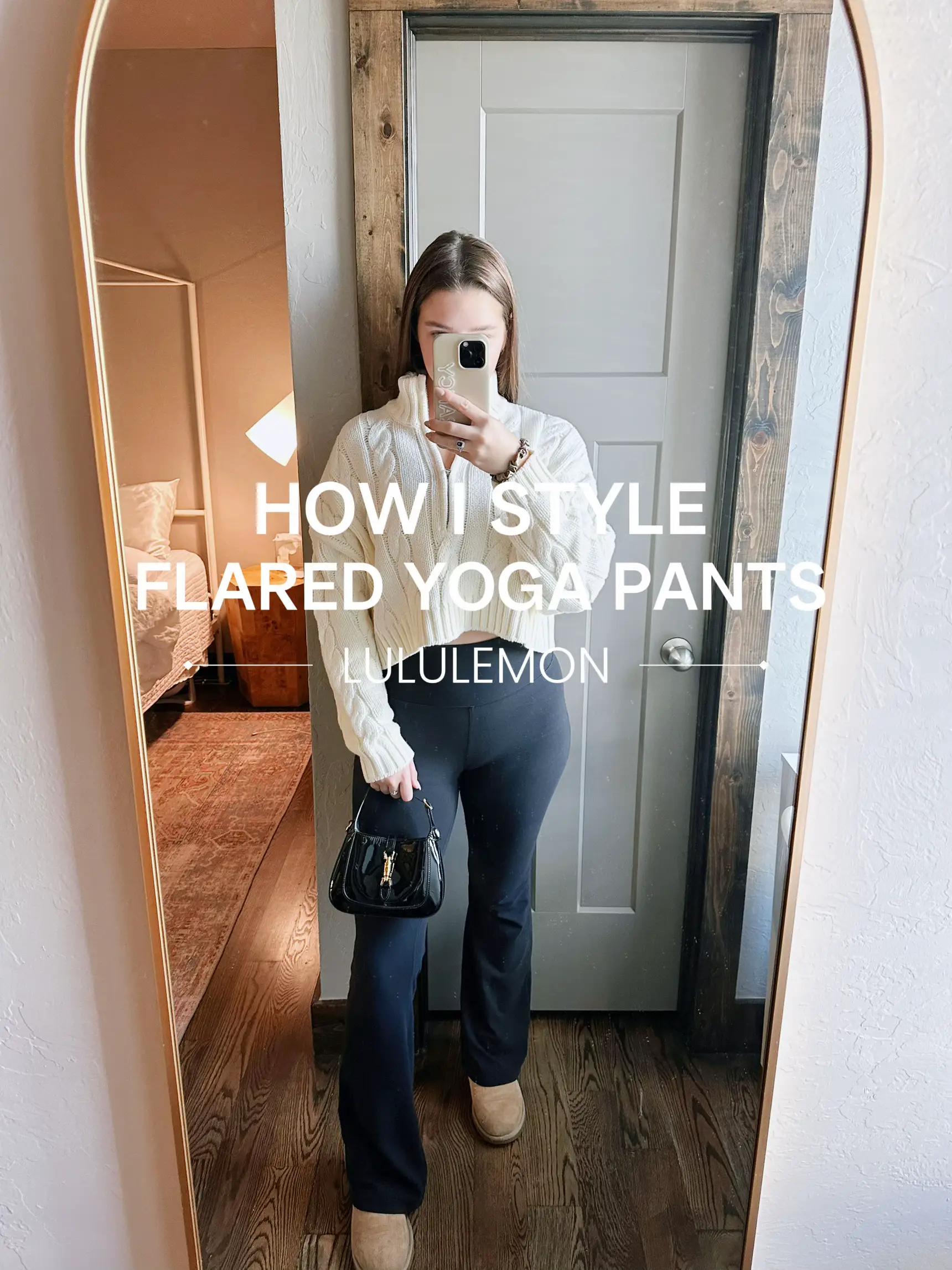 How to style yoga pants  Yoga pants outfit, Pants outfit fall