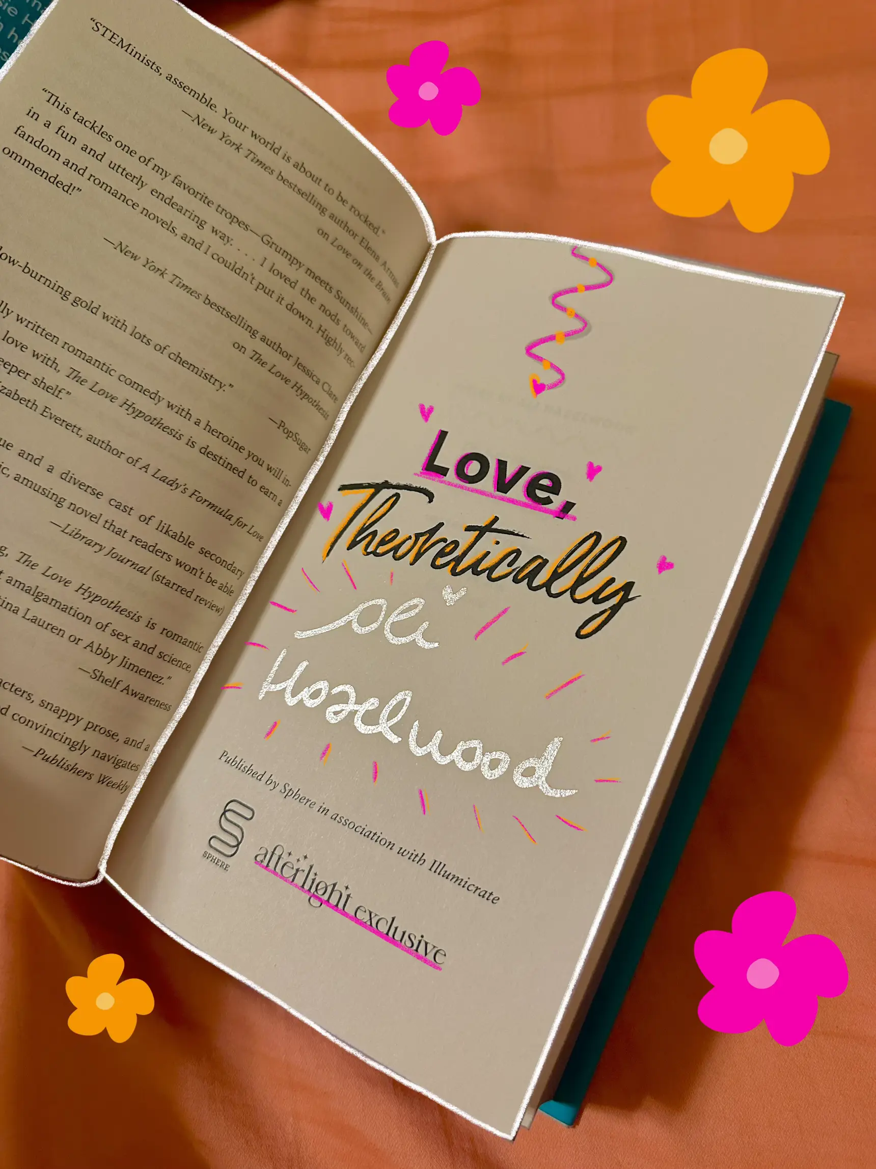 the love hypothesis illumicrate afterlight special edition signed by Ali  hazelwood, Paperback