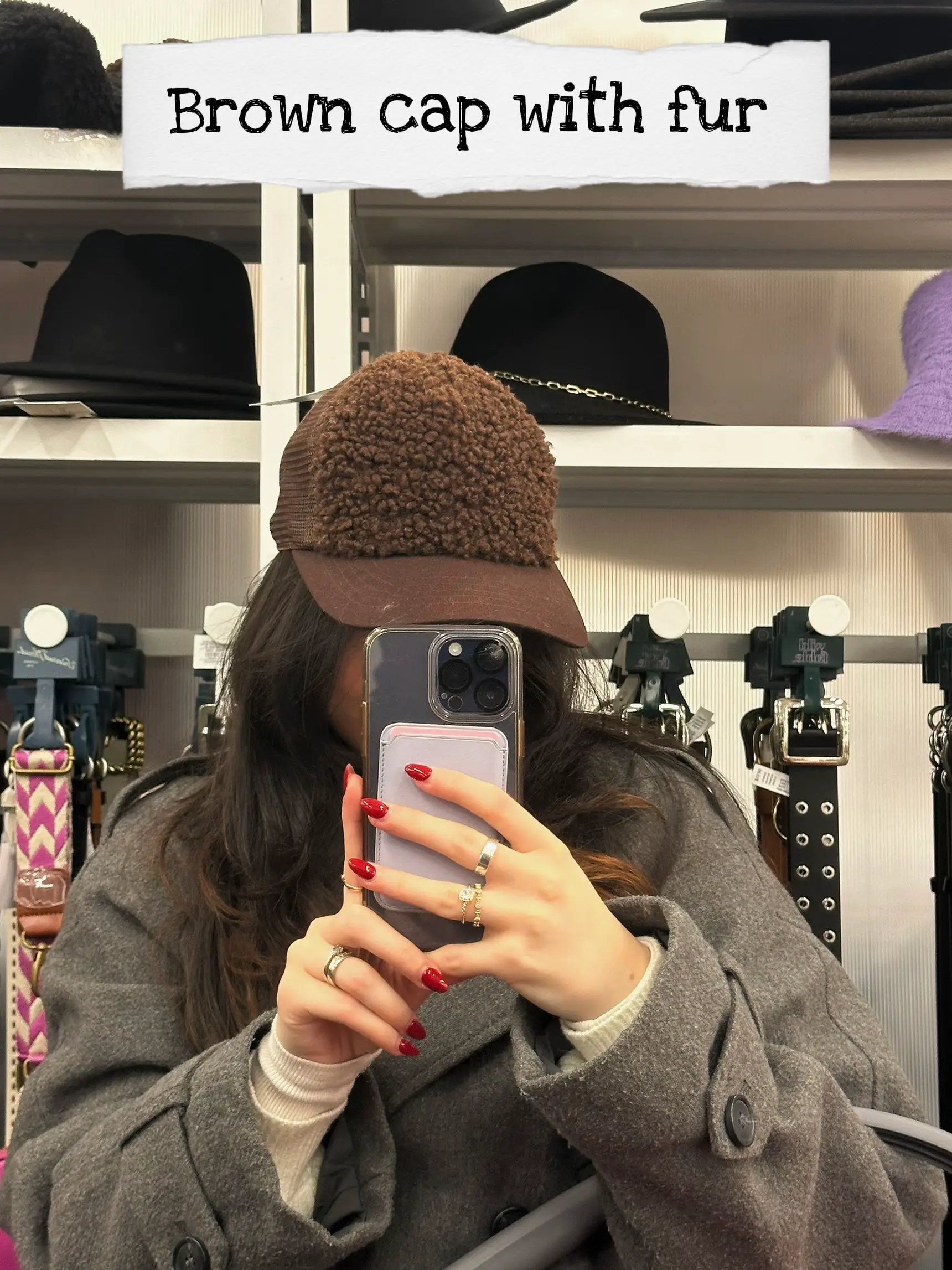 brown cap outfit