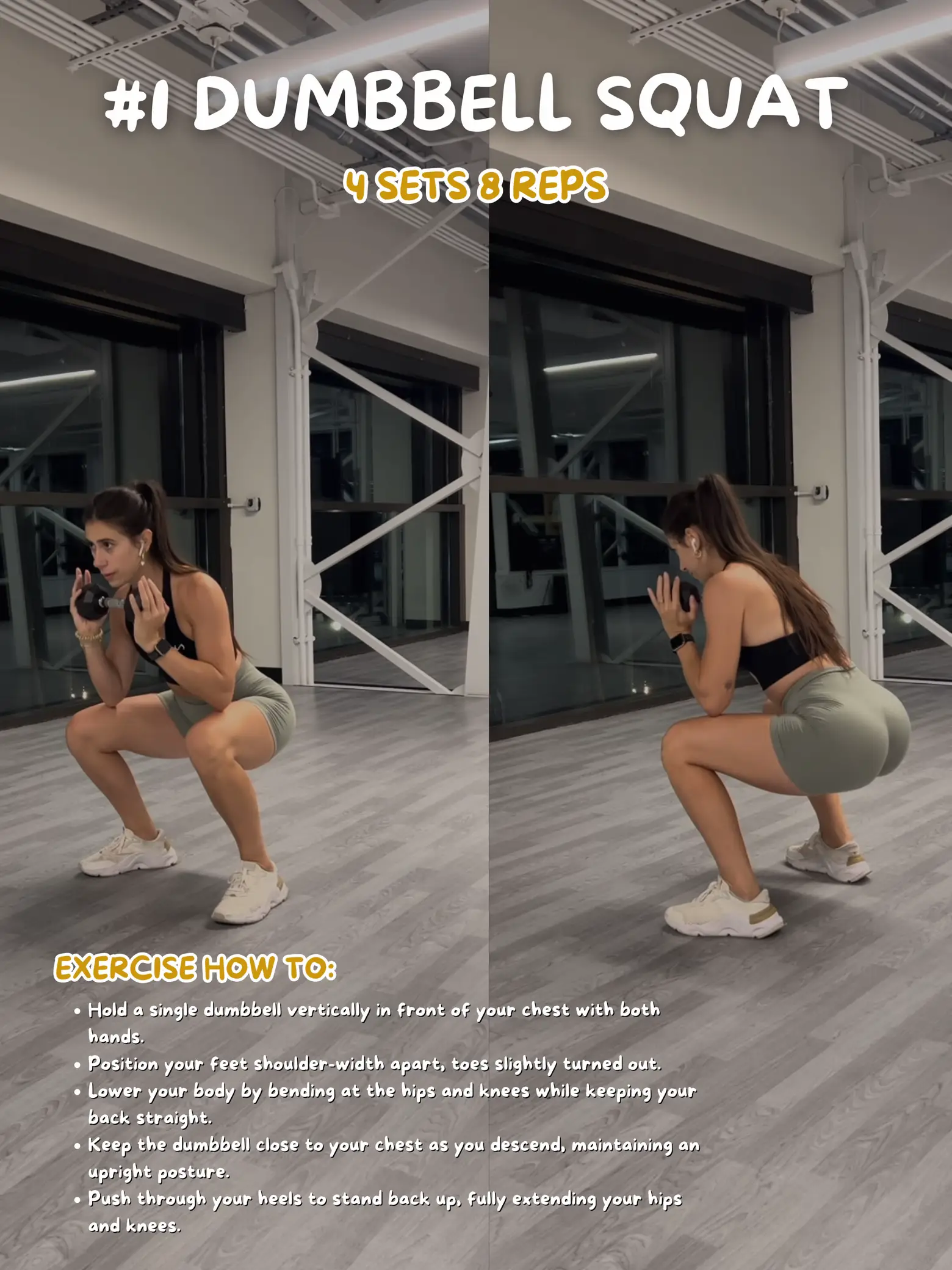 Glute Workout (Dumbbell Only), Gallery posted by Gianna Cestone