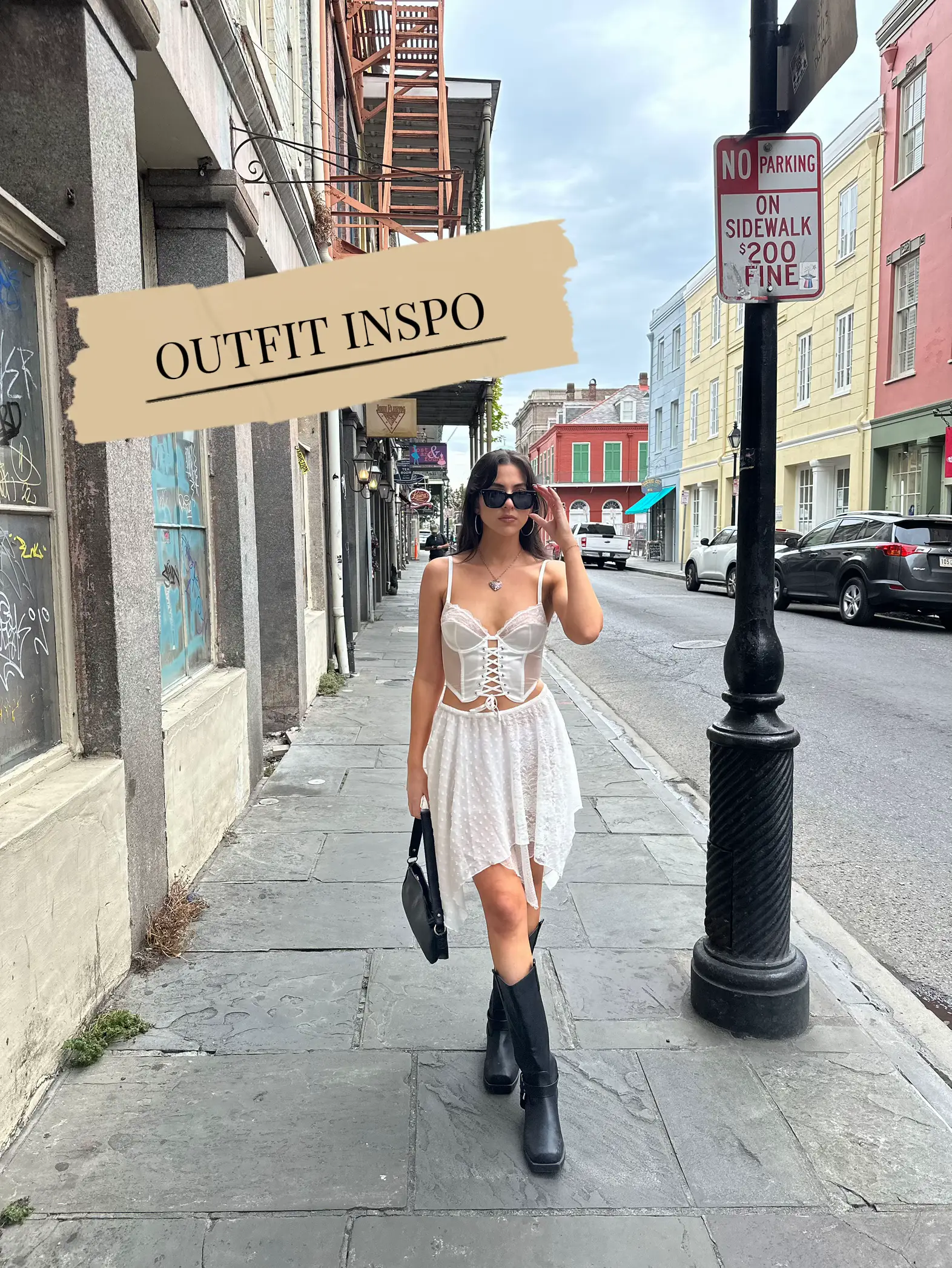 White Lace Bustier Top Outfits (4 ideas & outfits)