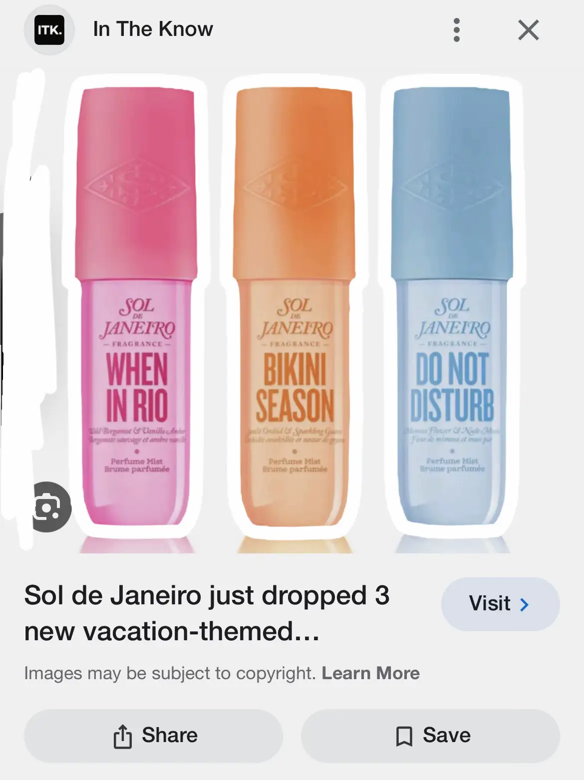 Sol de Janeiro just dropped 3 new vacation-themed fragrances