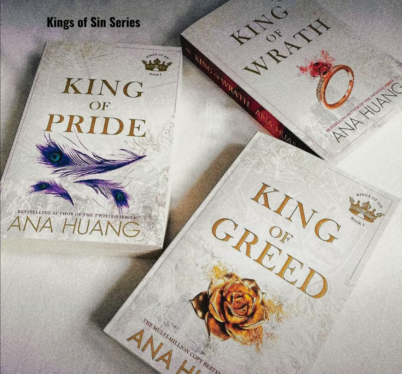 Ana Huang 6 BOOK SET Twisted Series+ KING OF WORTH + PRIDE 